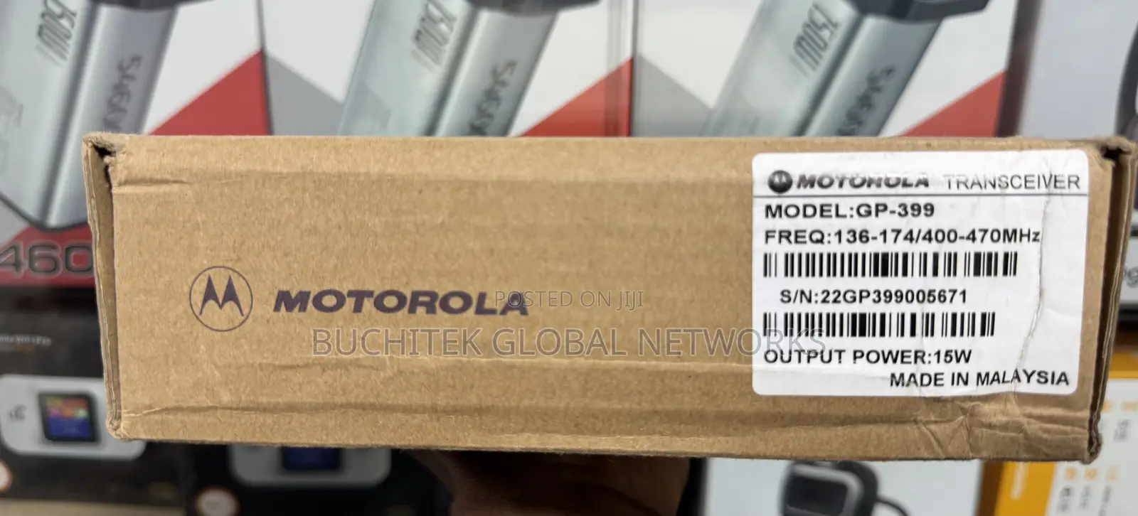 Motorola Gp-399 Walkie Talkie Radio.