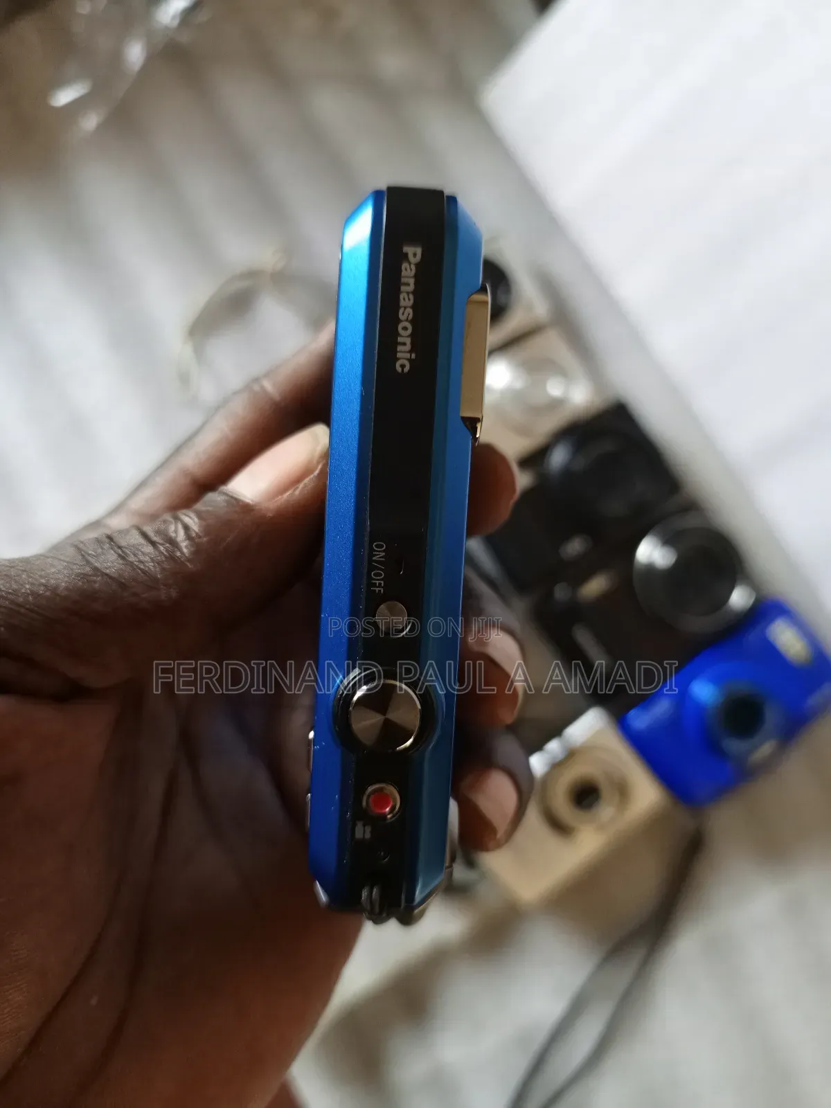 Panasonic Digital Photo Video Camera for Vintage Passport Snapping