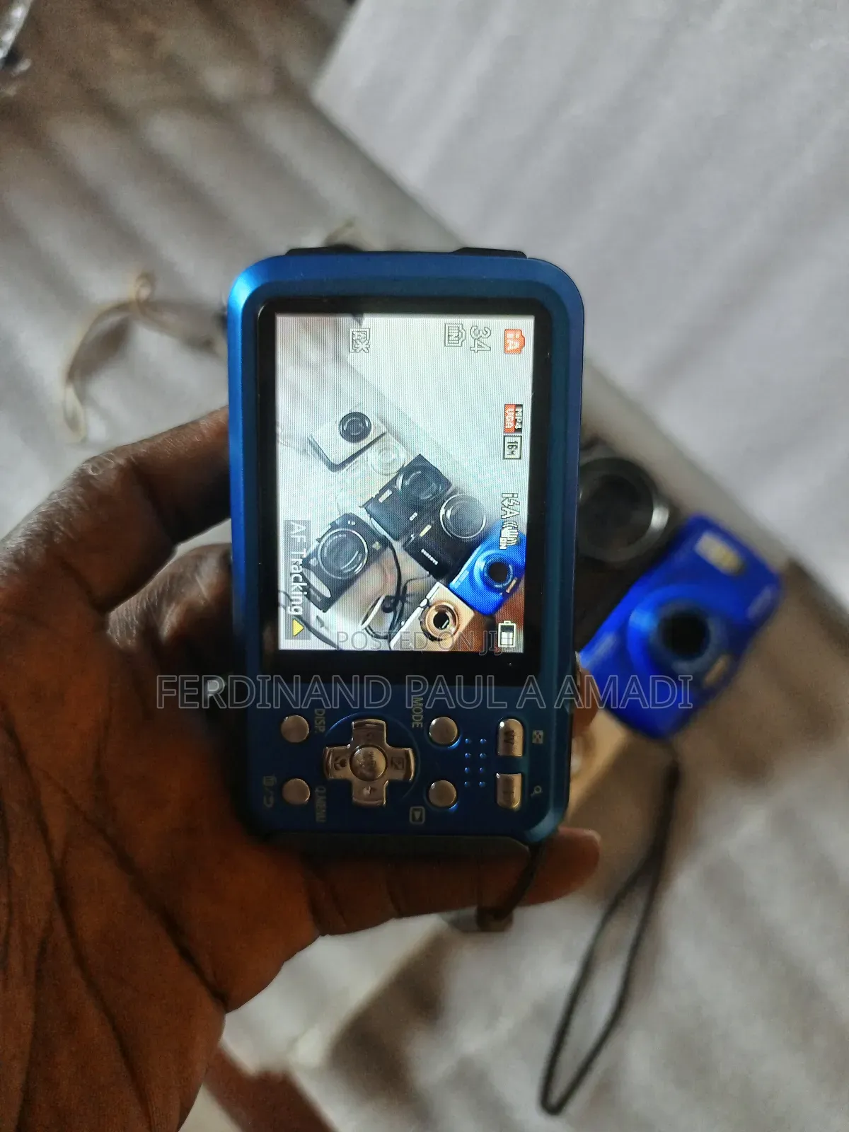 Panasonic Digital Photo Video Camera for Vintage Passport Snapping