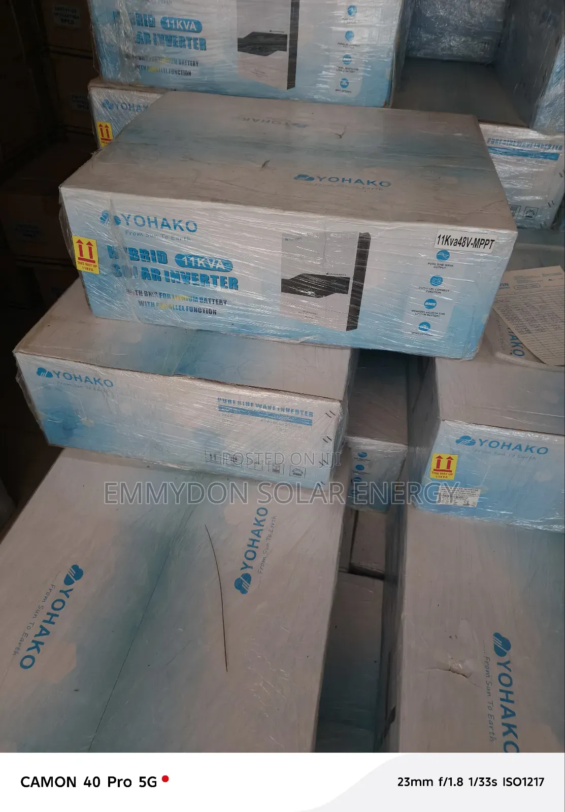 Yohako Inverter 11kva 48v Hybrid
