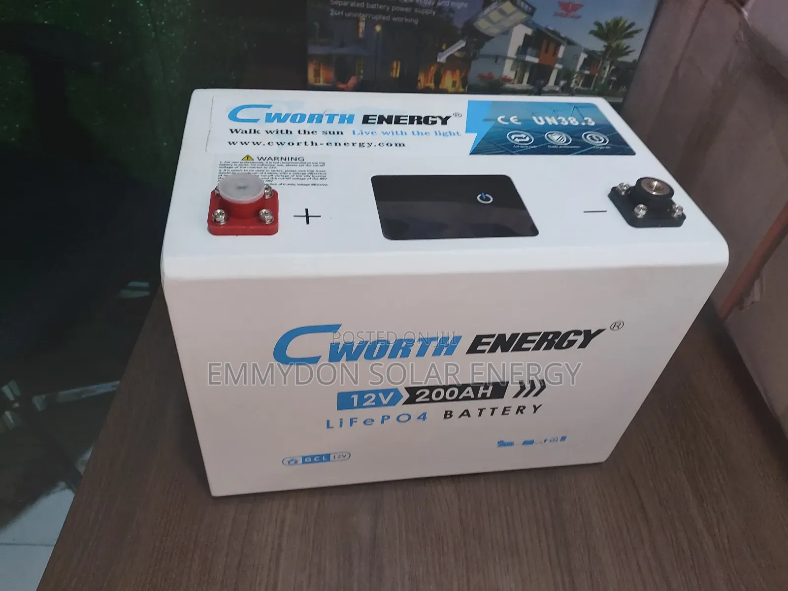 Cworth Lithium Iron Battery 200ah 12v