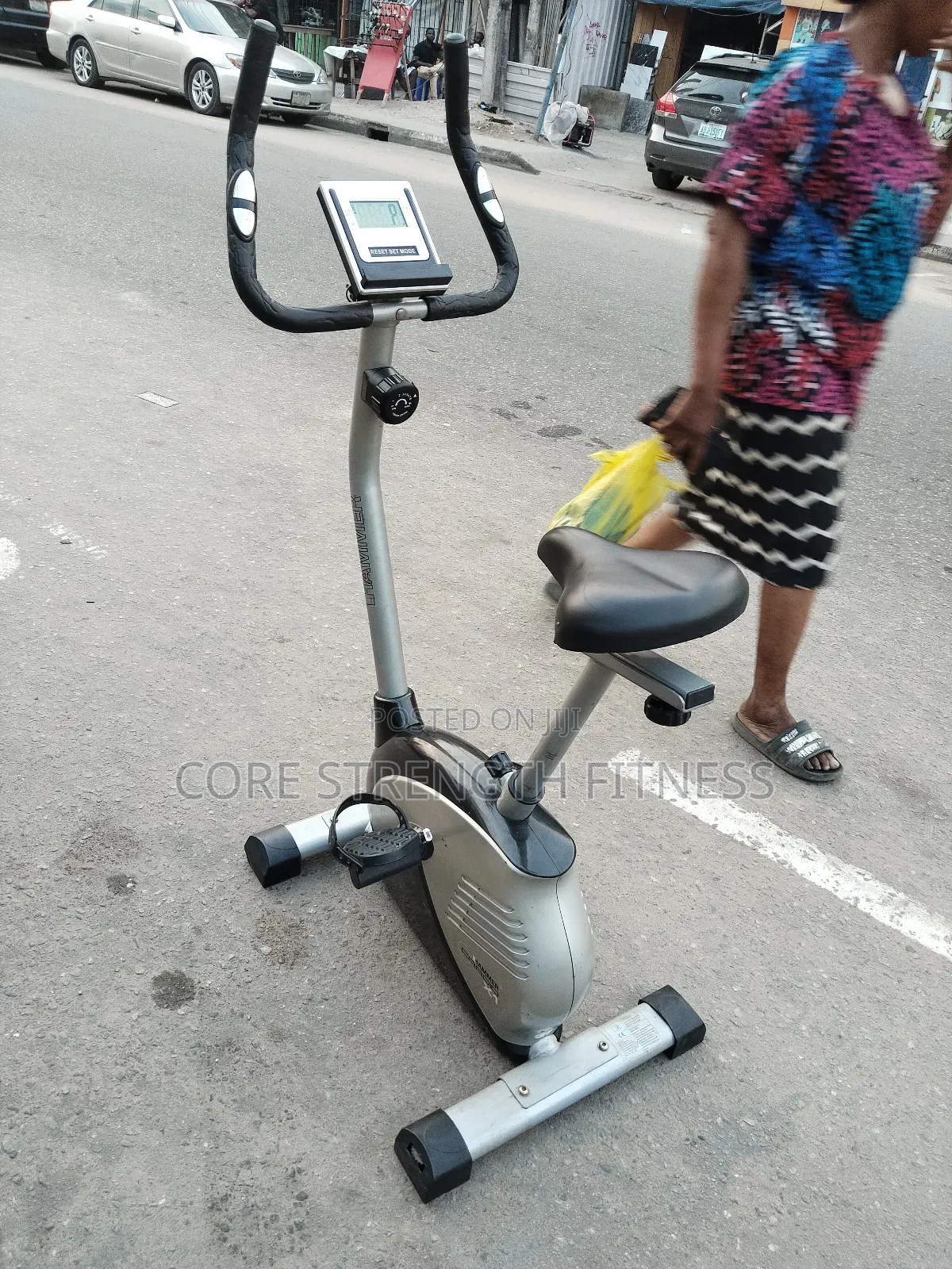German Used Hammer Cardio X1 Exercise Magnetic Stationary Bike