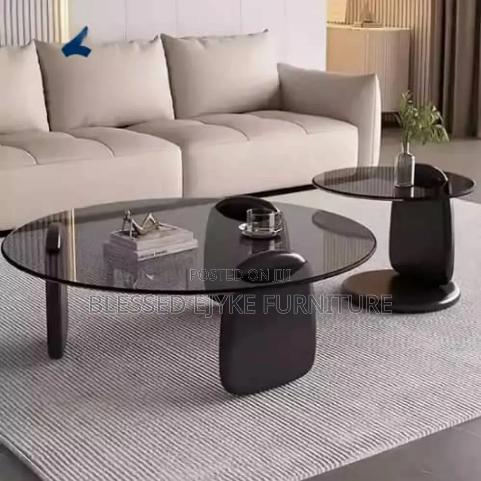 Glass Top 2 in 1 Centre Table