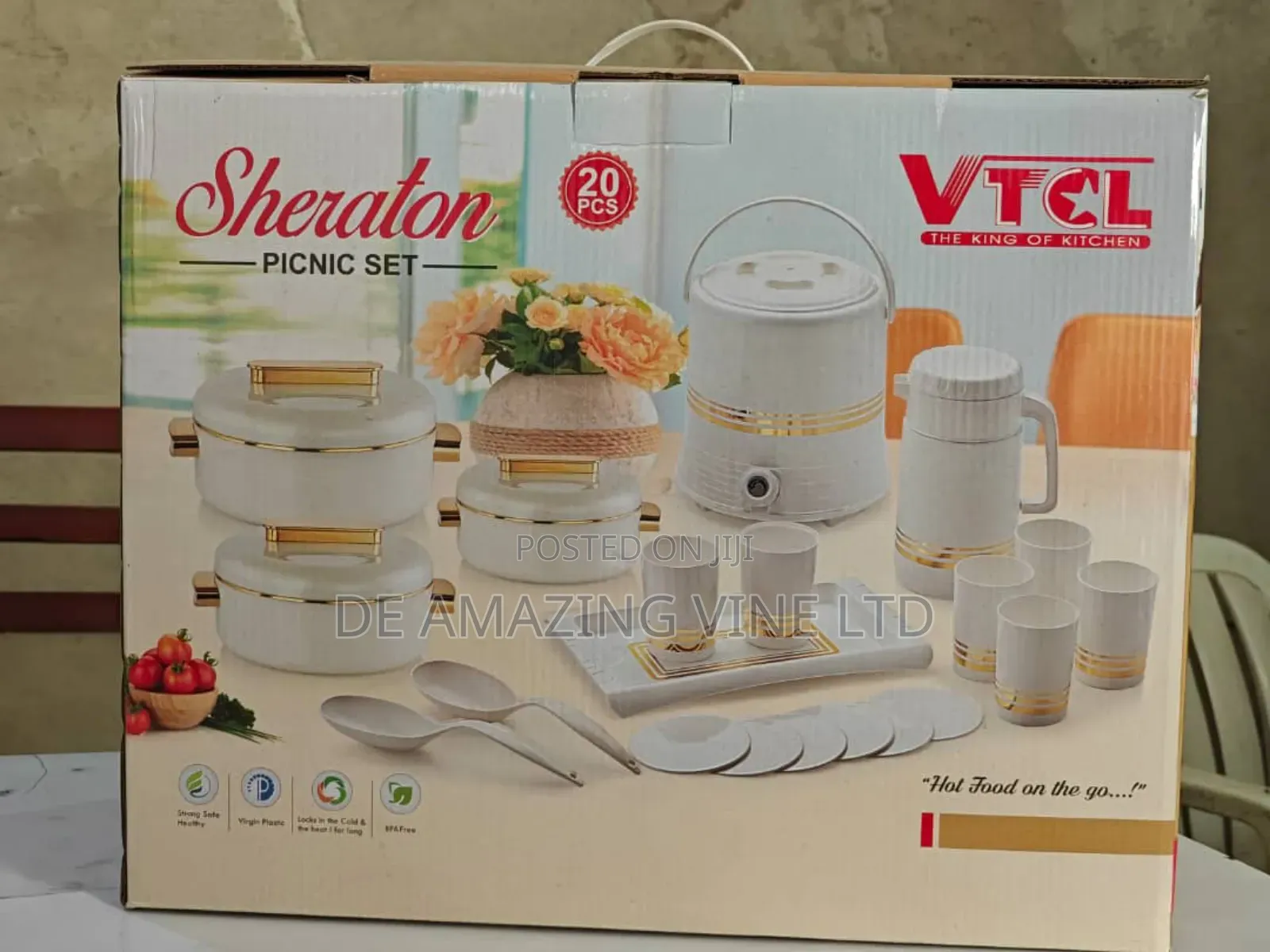 VTCL 20set Food Warmer