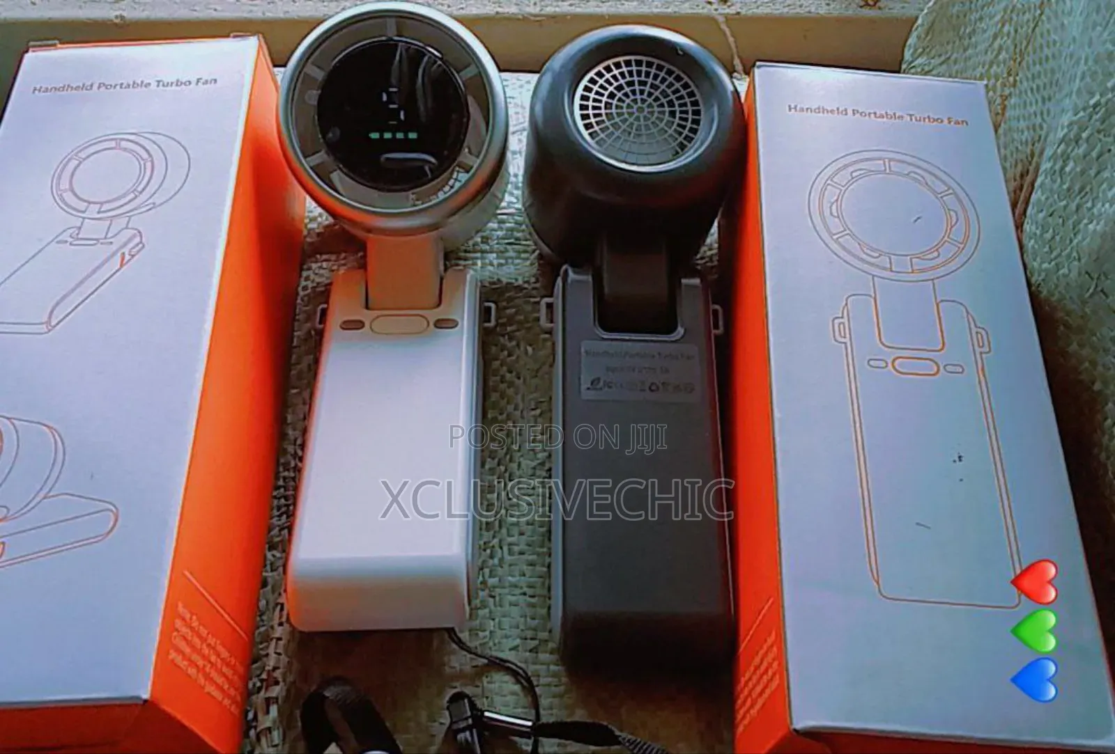 Portable Handheld Fan Foldable Desk Fan
