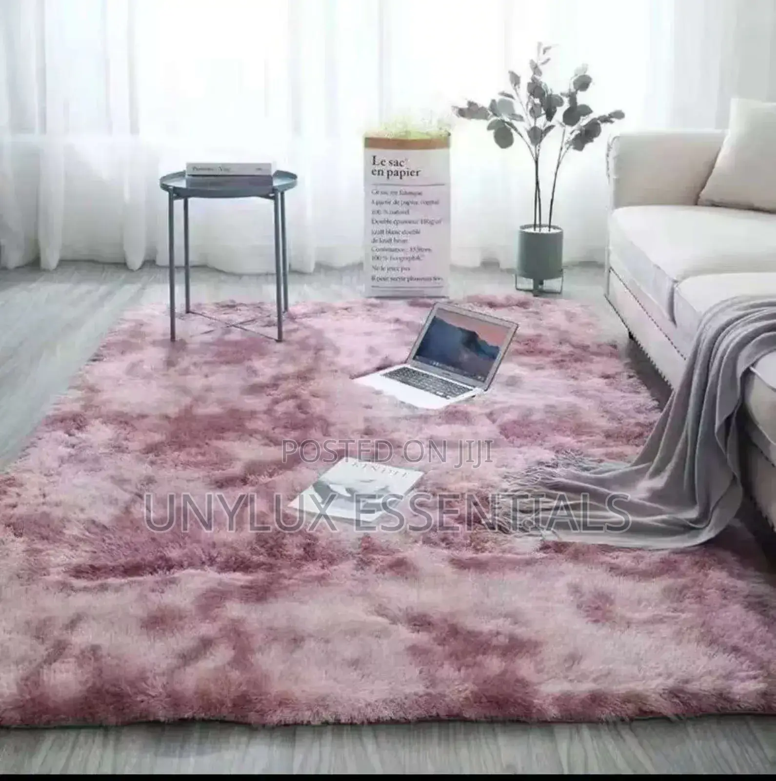 Soft Fluffy Home Rug for Living Room and Bedroom 160 by 230
