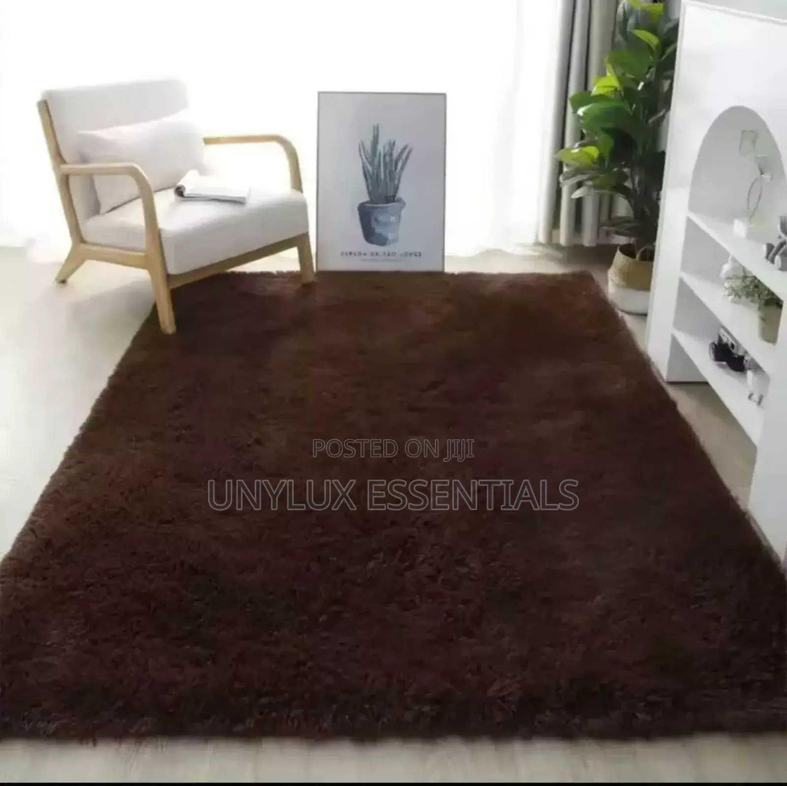 Soft Fluffy Home Rug for Living Room and Bedroom 160 by 230