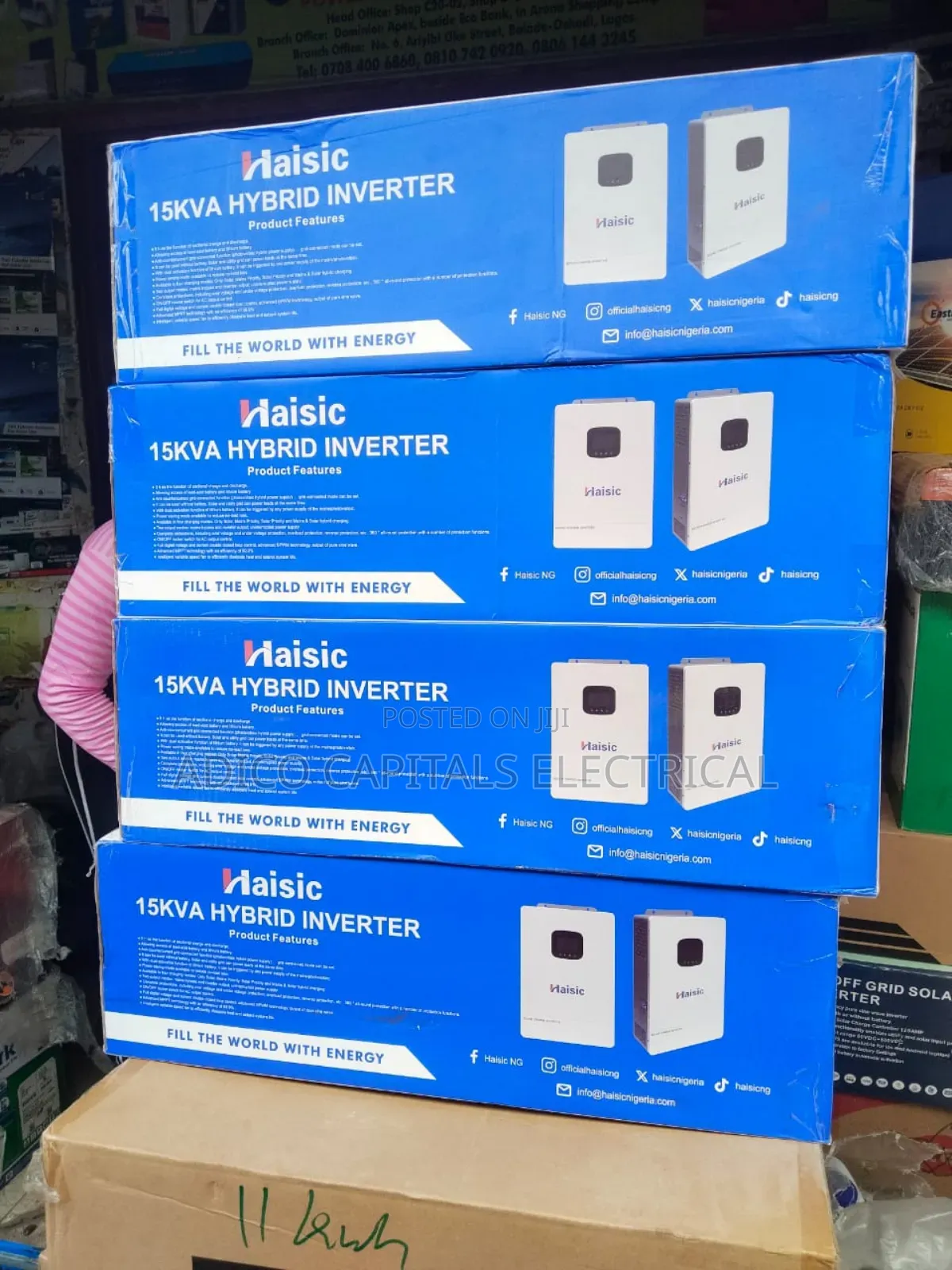 15kva Haisic Solar Hybrid Inverter