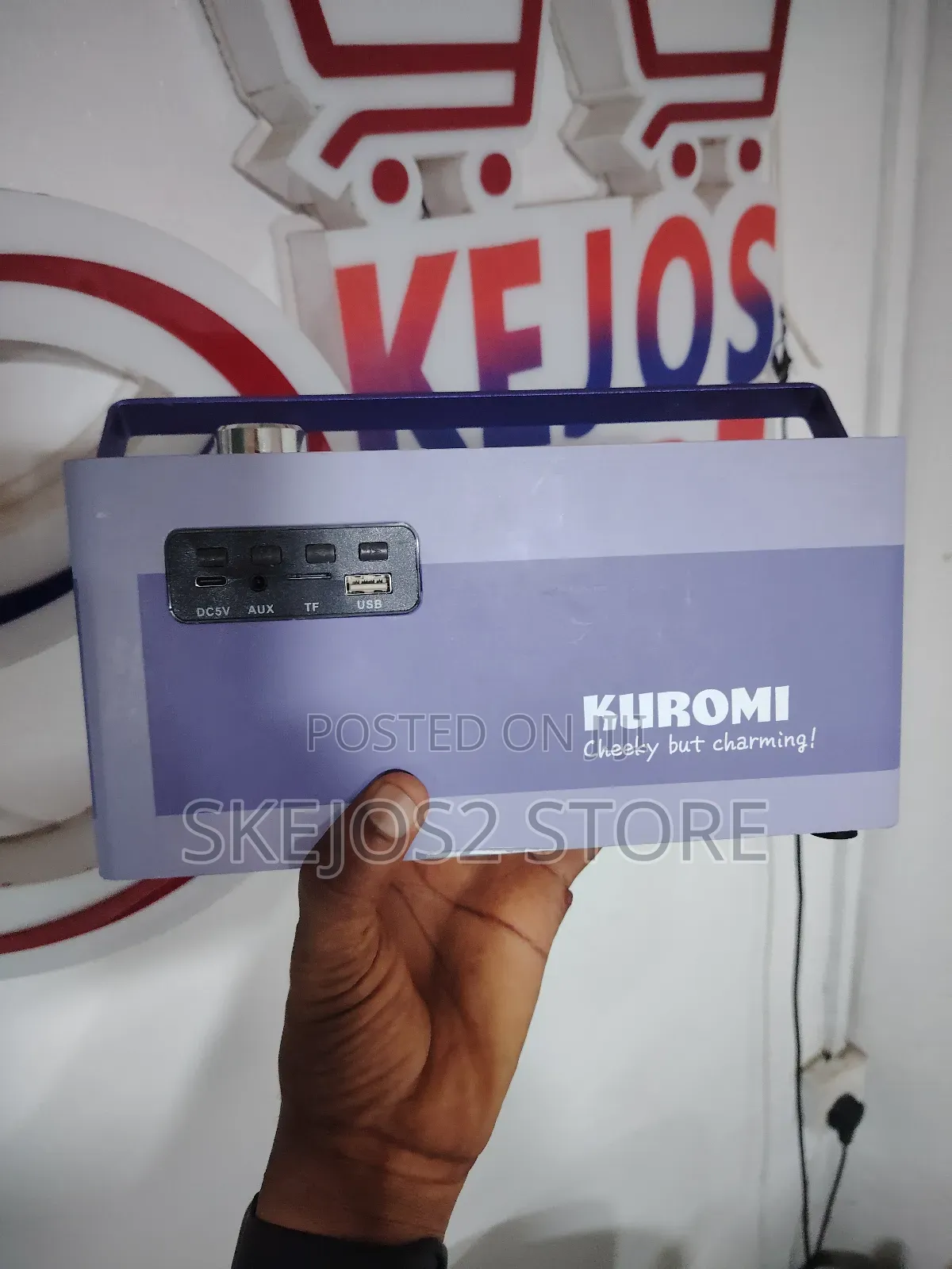 Kuromi Thecoopidea Boombox Bluetooth Speaker