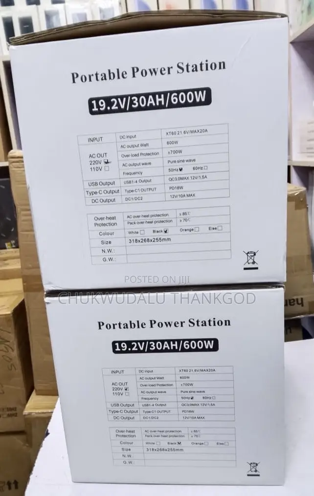 Portable Power Station 600w
