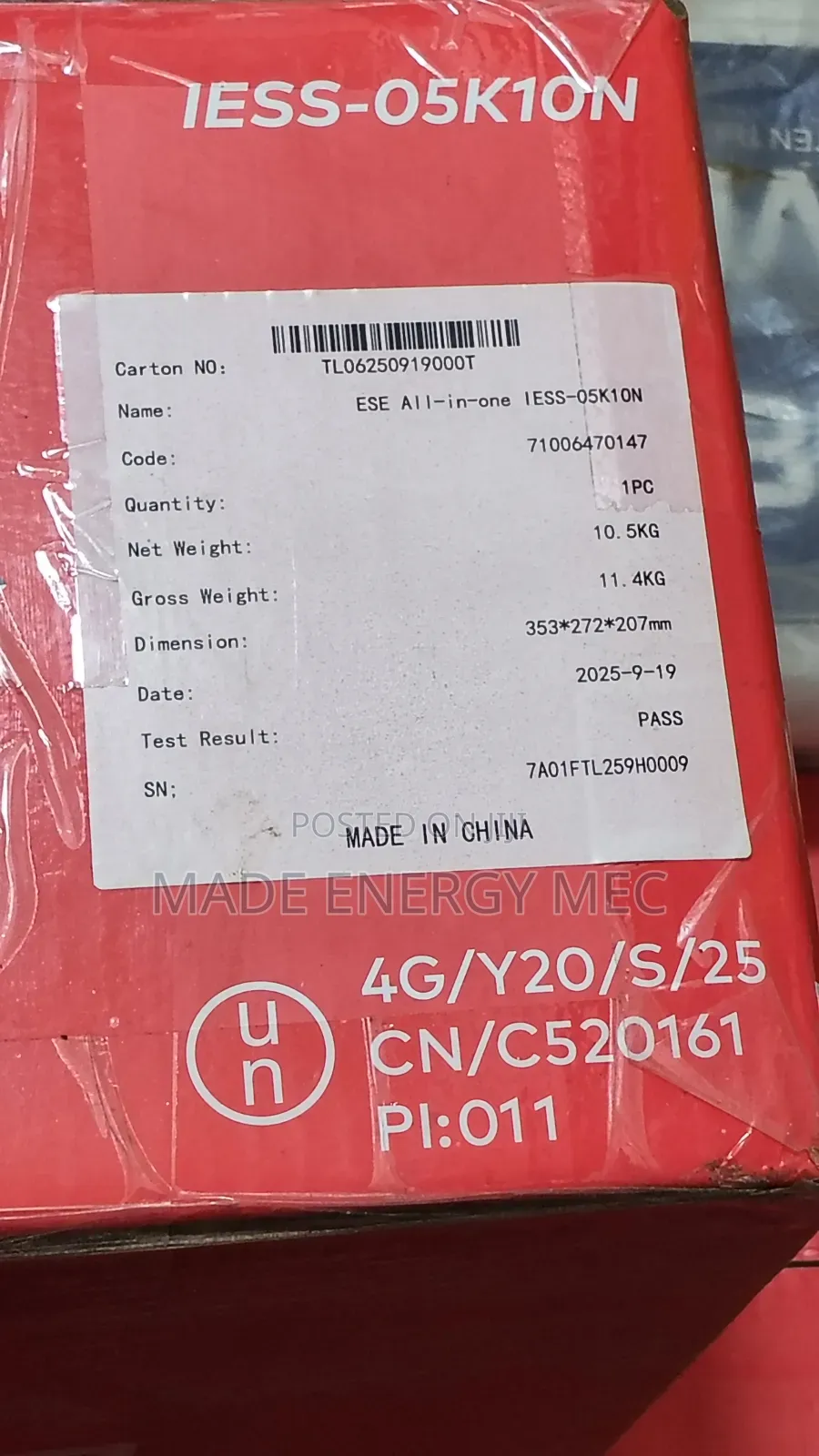 Itel Power Tank All in One 500w/1000wh