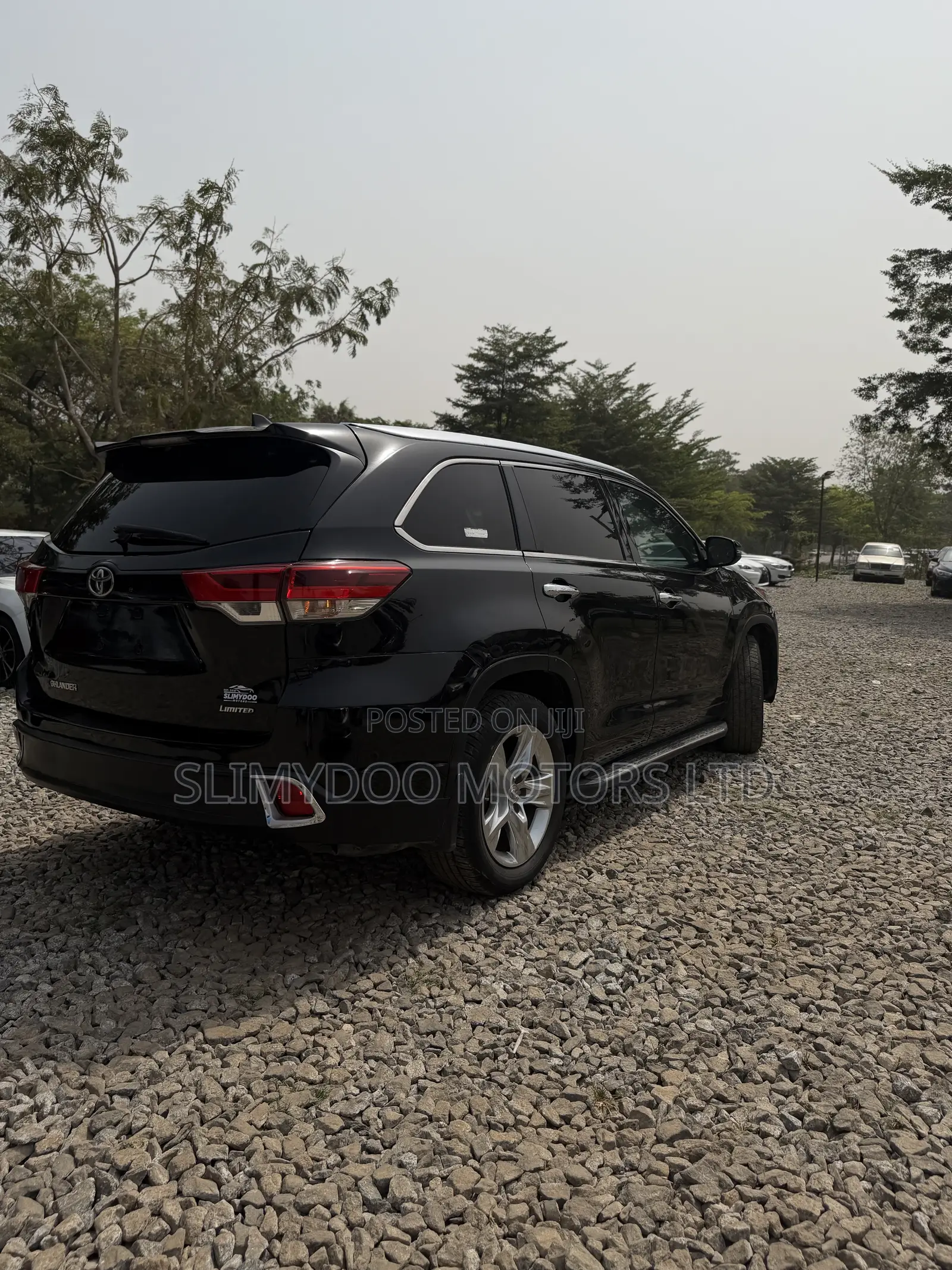 Toyota Highlander Limited V6 4x2 (3.5L 6cyl 6A) 2016 Black