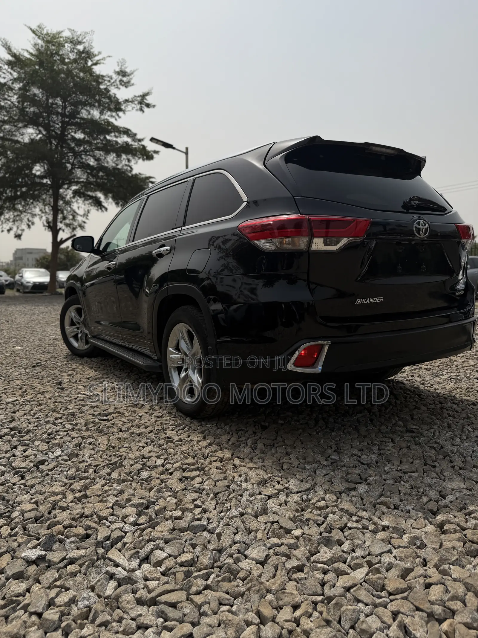 Toyota Highlander Limited V6 4x2 (3.5L 6cyl 6A) 2016 Black