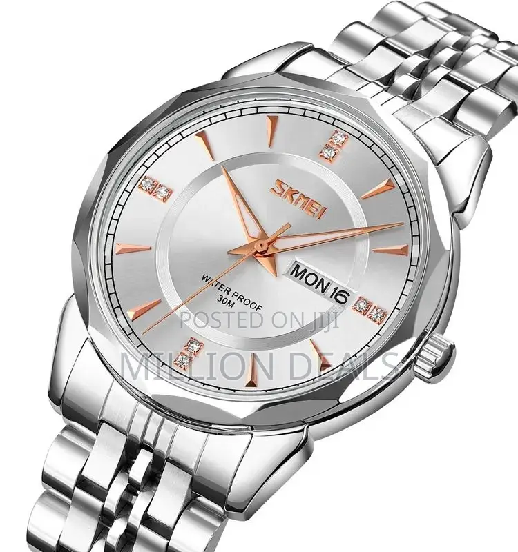 Silver Vintage Bracelet Strap Men's Wrist Watch