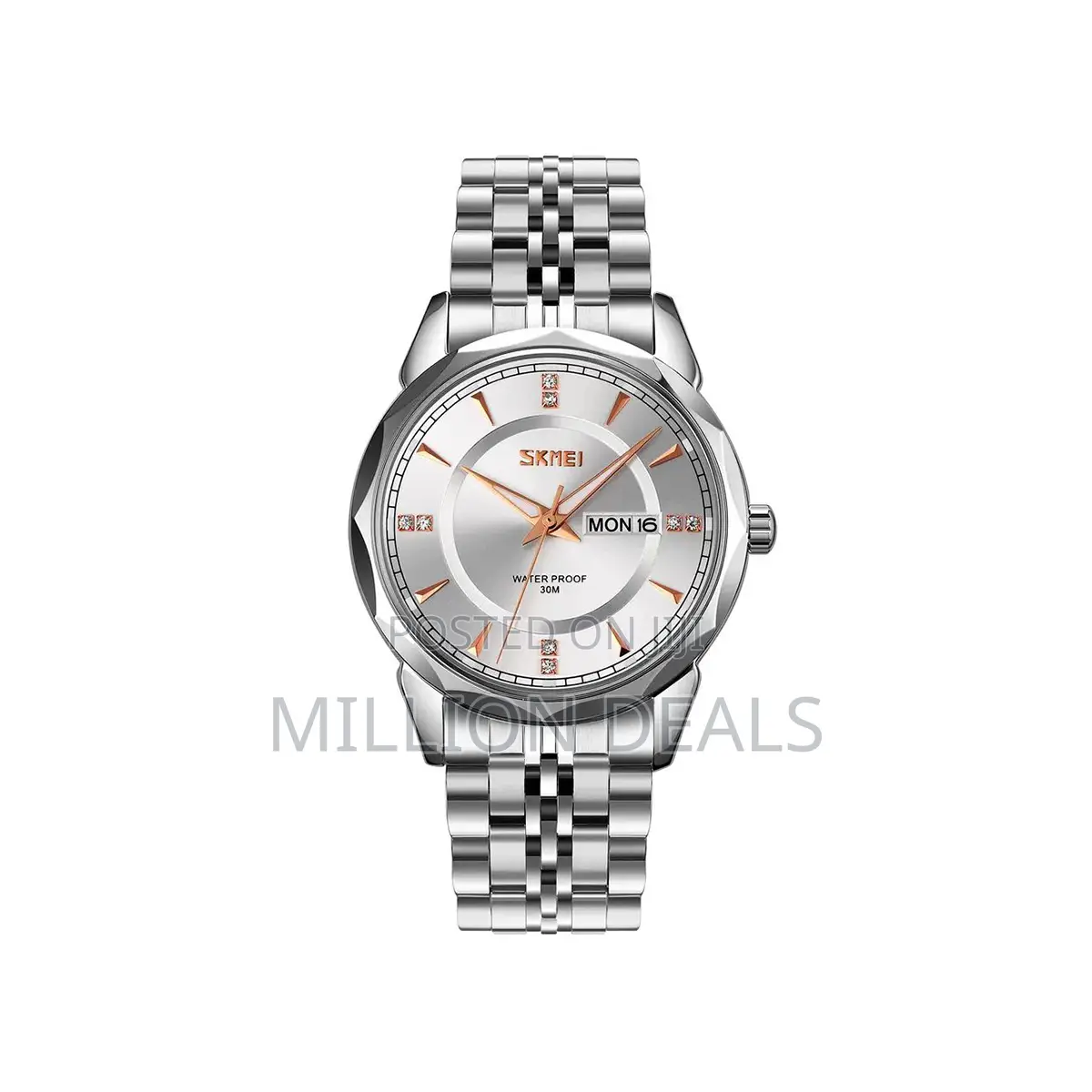 Silver Vintage Bracelet Strap Men's Wrist Watch