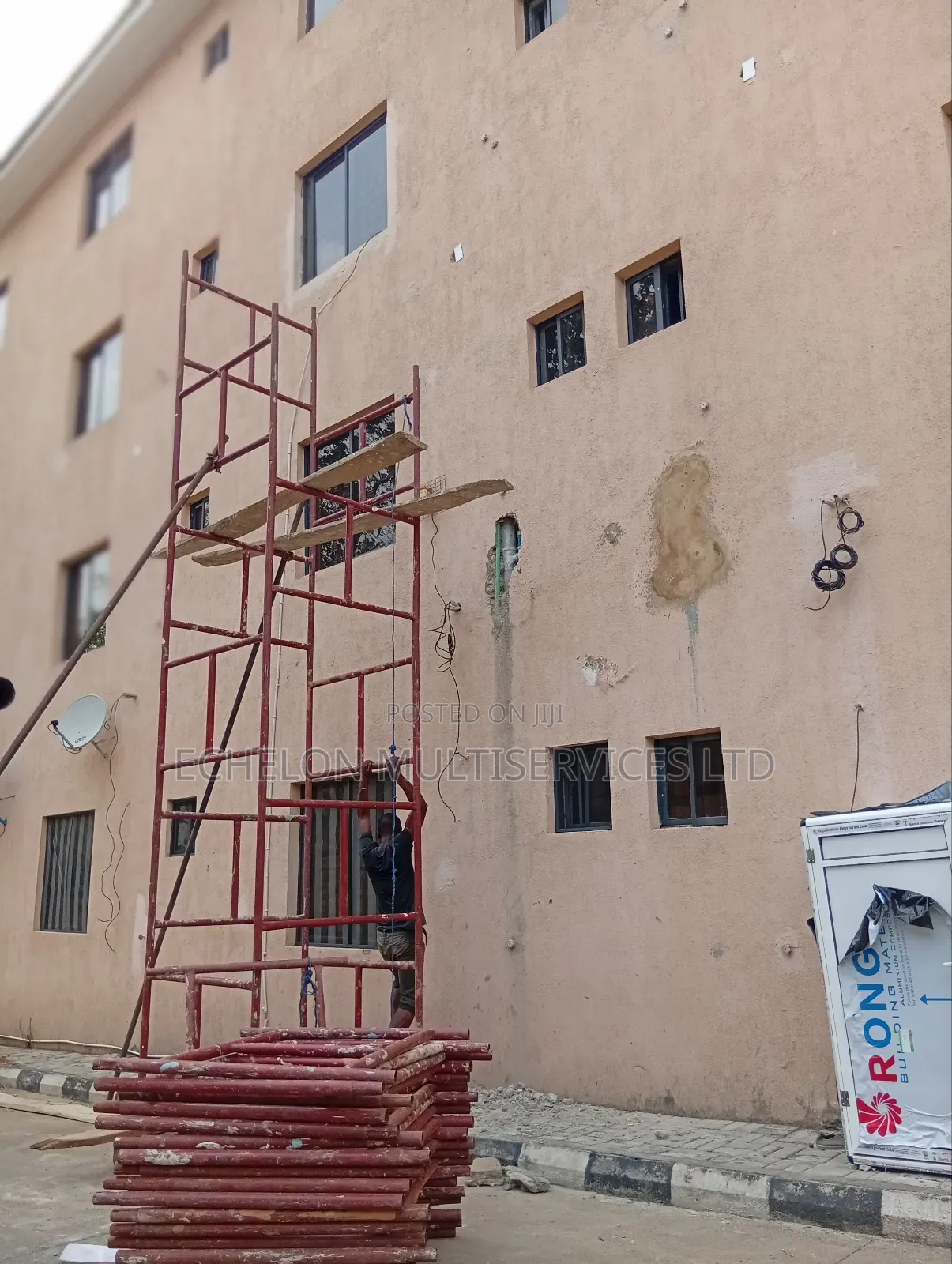 Professional Scaffolding Rental Abuja – Delivered Erected Same Day