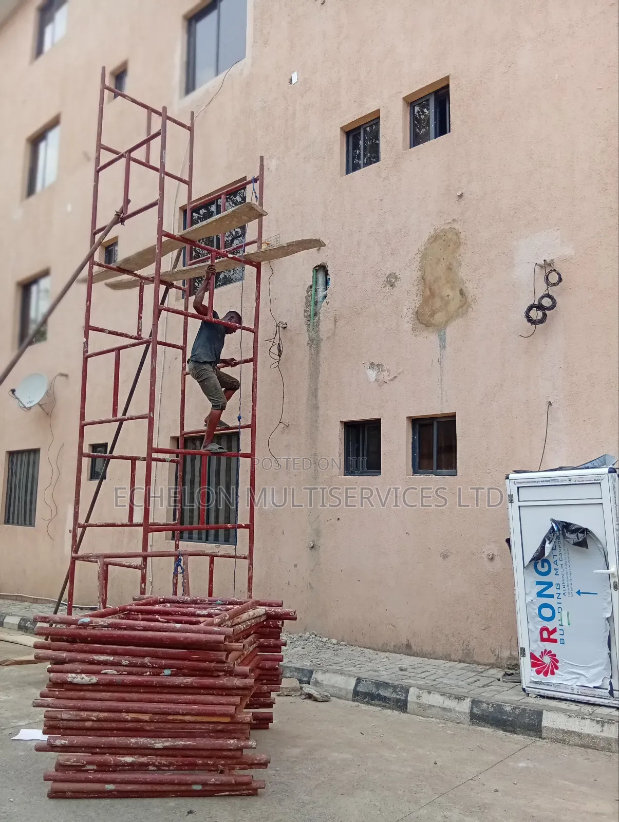 Professional Scaffolding Rental Abuja – Delivered Erected Same Day
