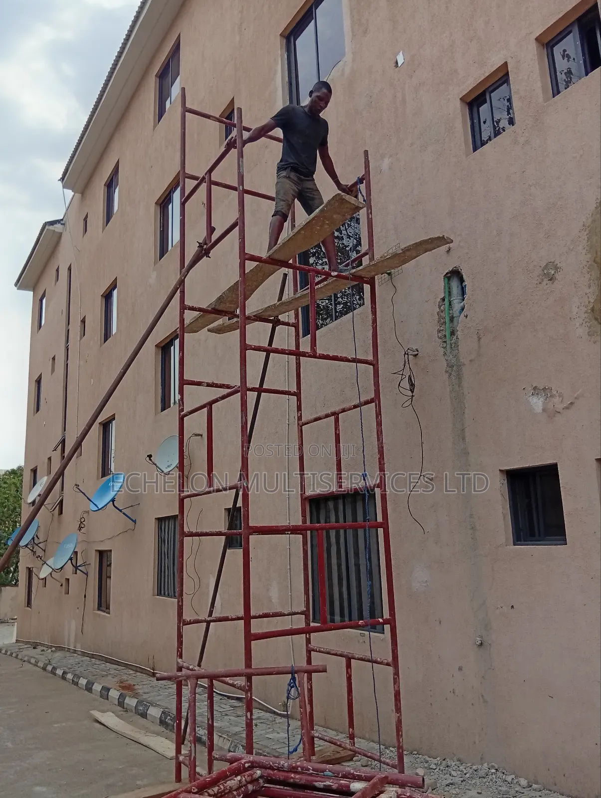 Professional Scaffolding Rental Abuja – Delivered Erected Same Day