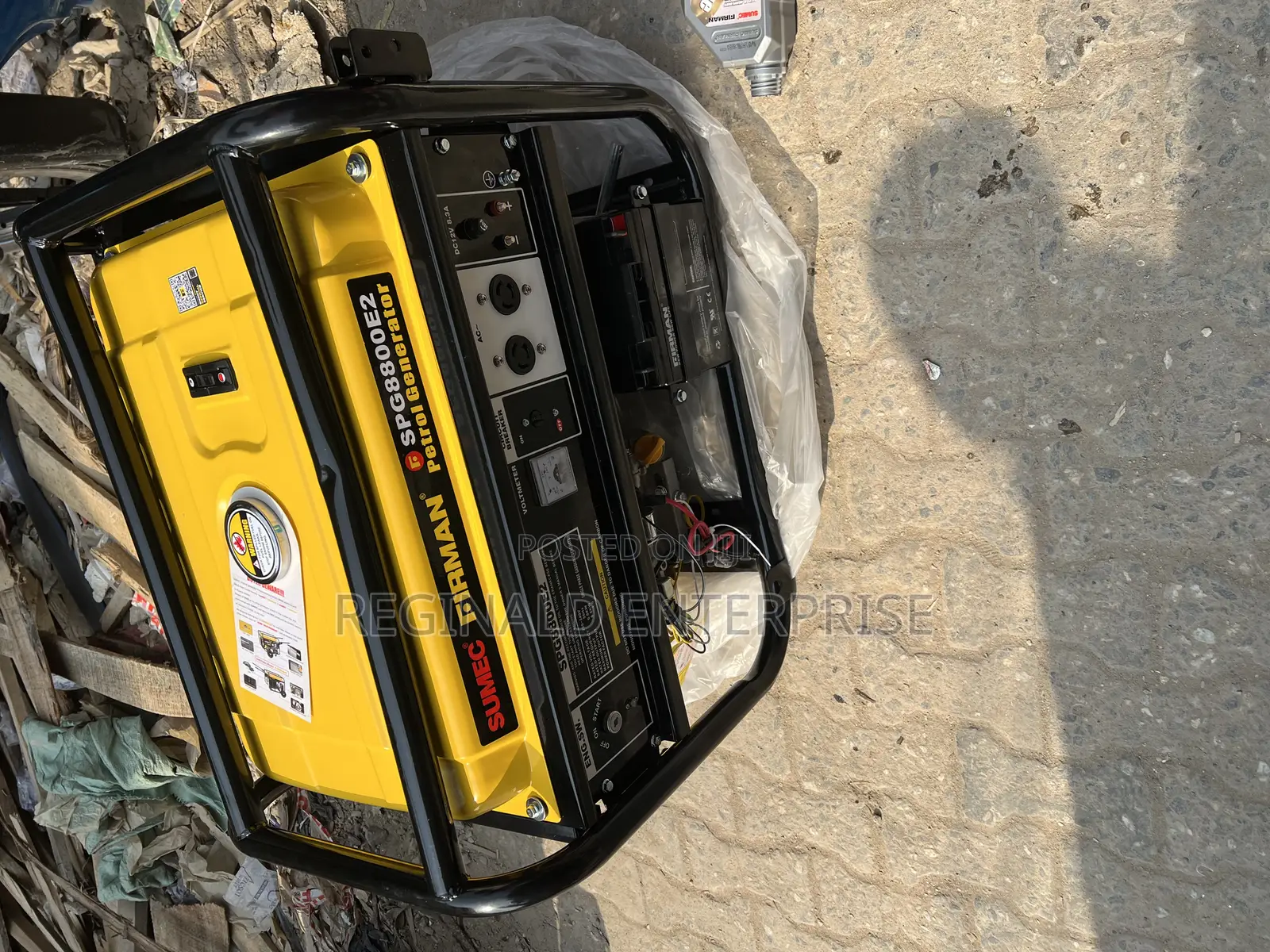 Brand New Firman 8800e2 Model 8 Kva