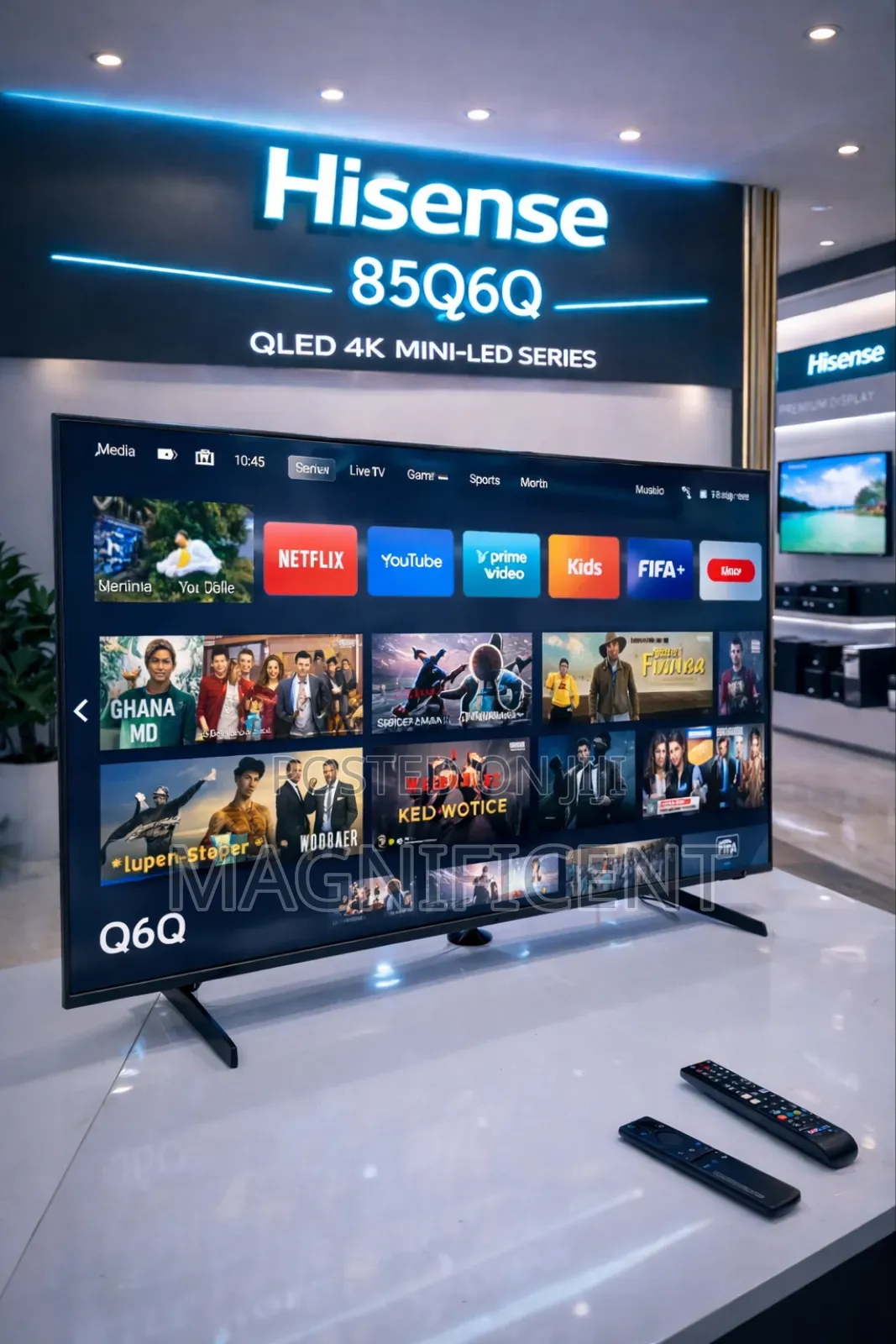 Hisense 85q6q 85-Inch Qled Led Smart Tv – Ultra Hd Premium Series