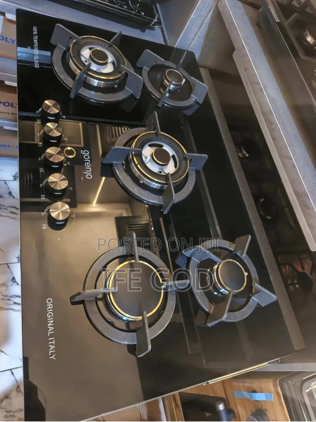 Original Quality Gorenjo Built-in Luxury Premium 5 Burners Gas Cooker