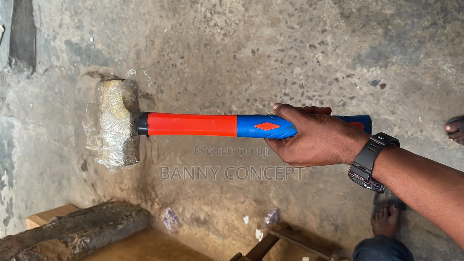 2kg Heavy-Duty Brass Hammer