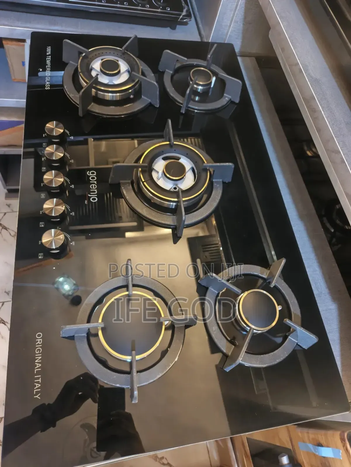 Original Gorenjo Built-in Premium 5 Burners Gas Cooker Hob Automatic