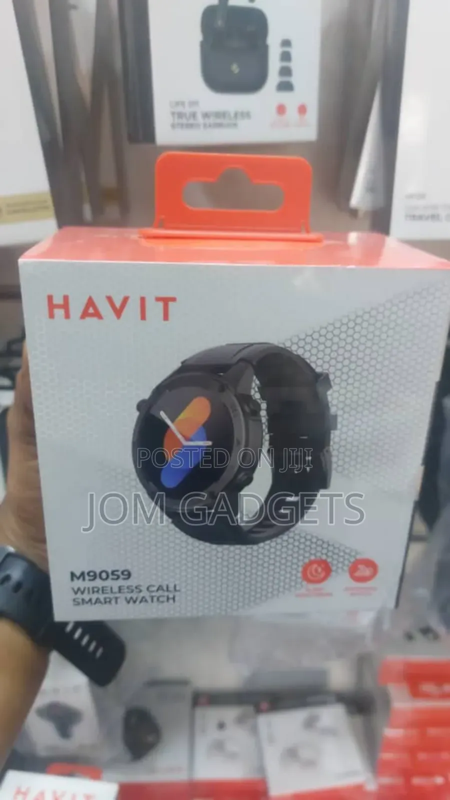 Havit M9059 Wireless Call Smart Watch.