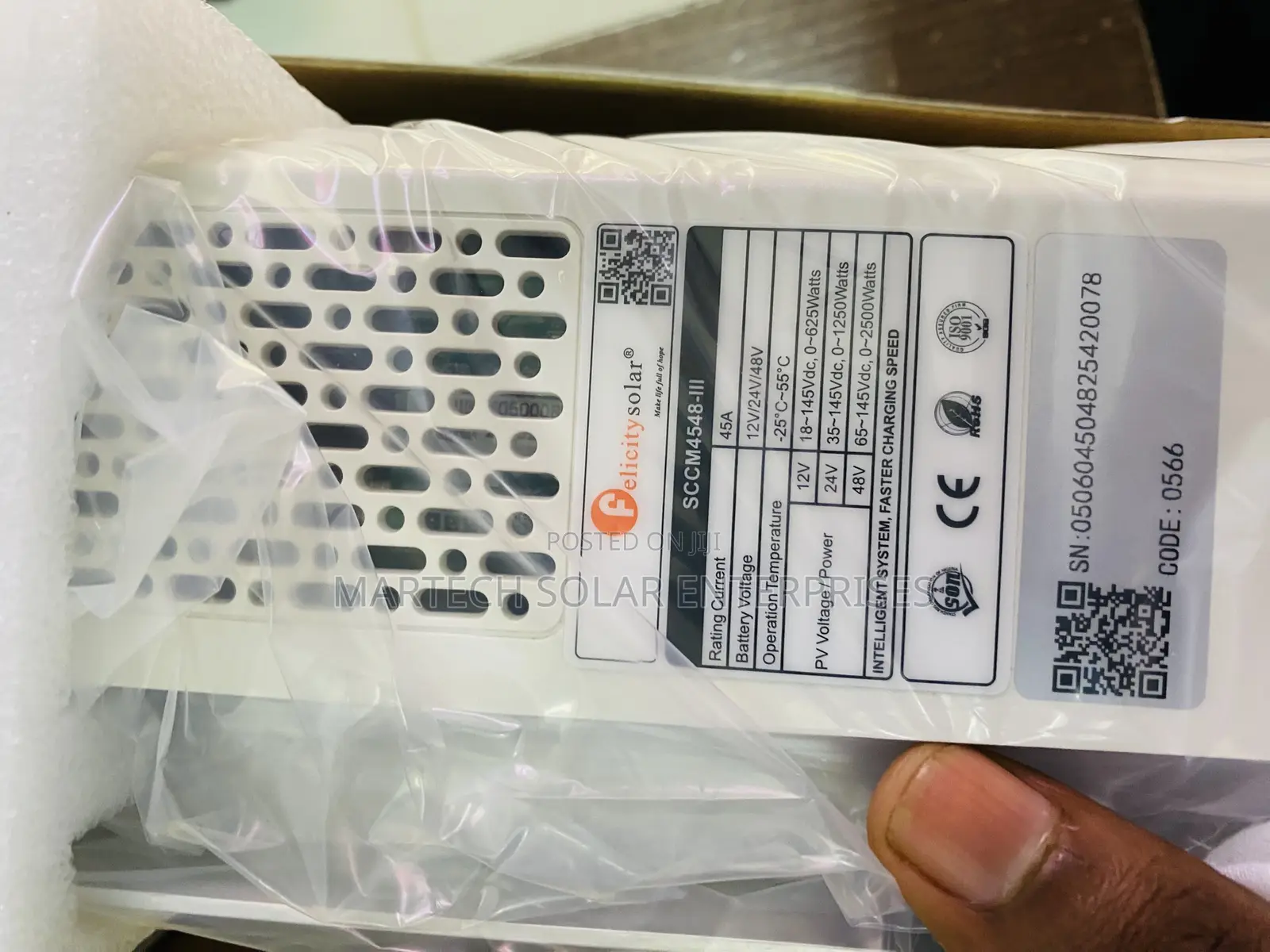 45ah Felicity Solar Charge Controller 12/48v