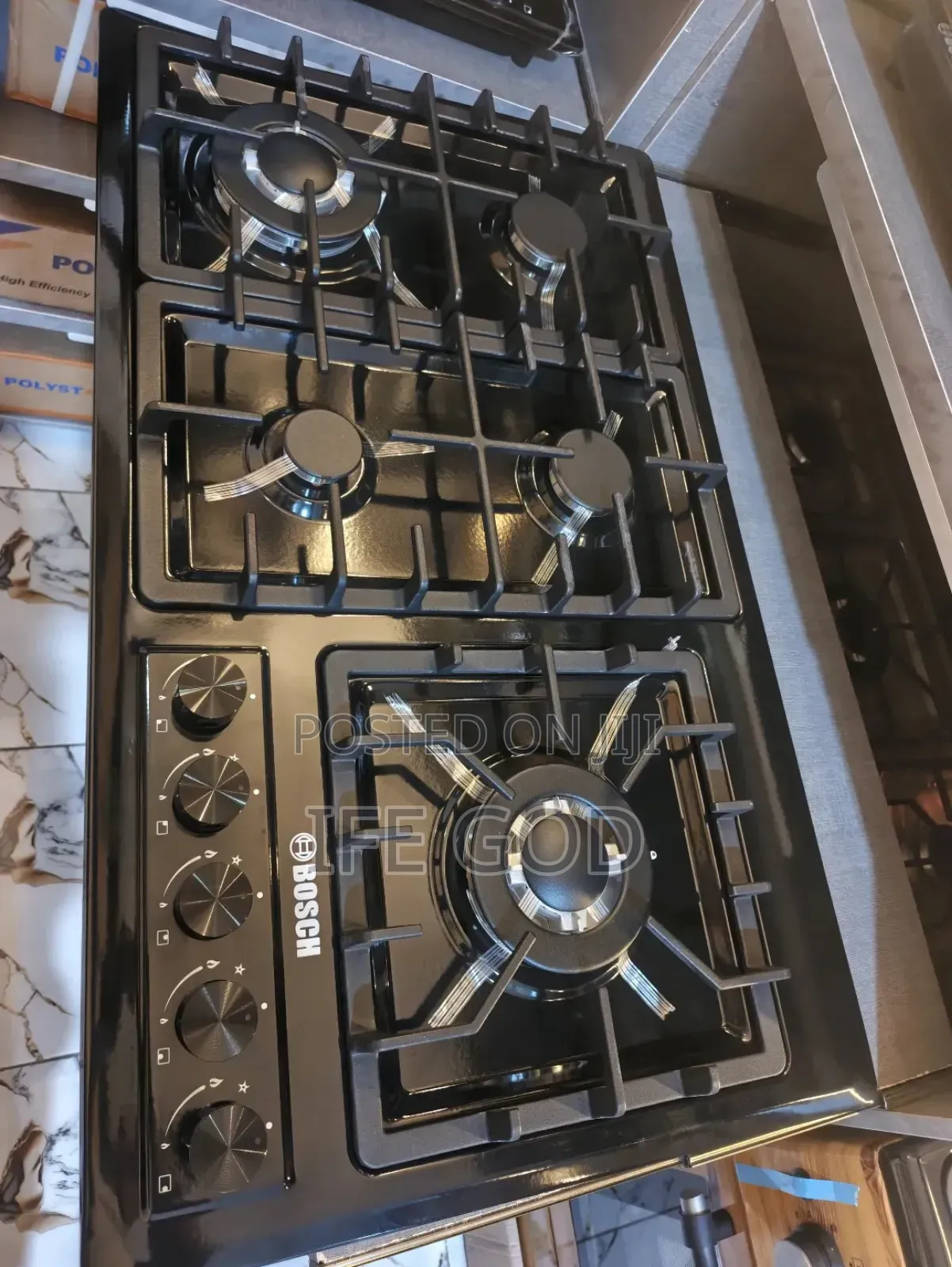 Original Bosch Latest Design Inbuilt 5 Burners Gas Cooker Hob 90cm Etc
