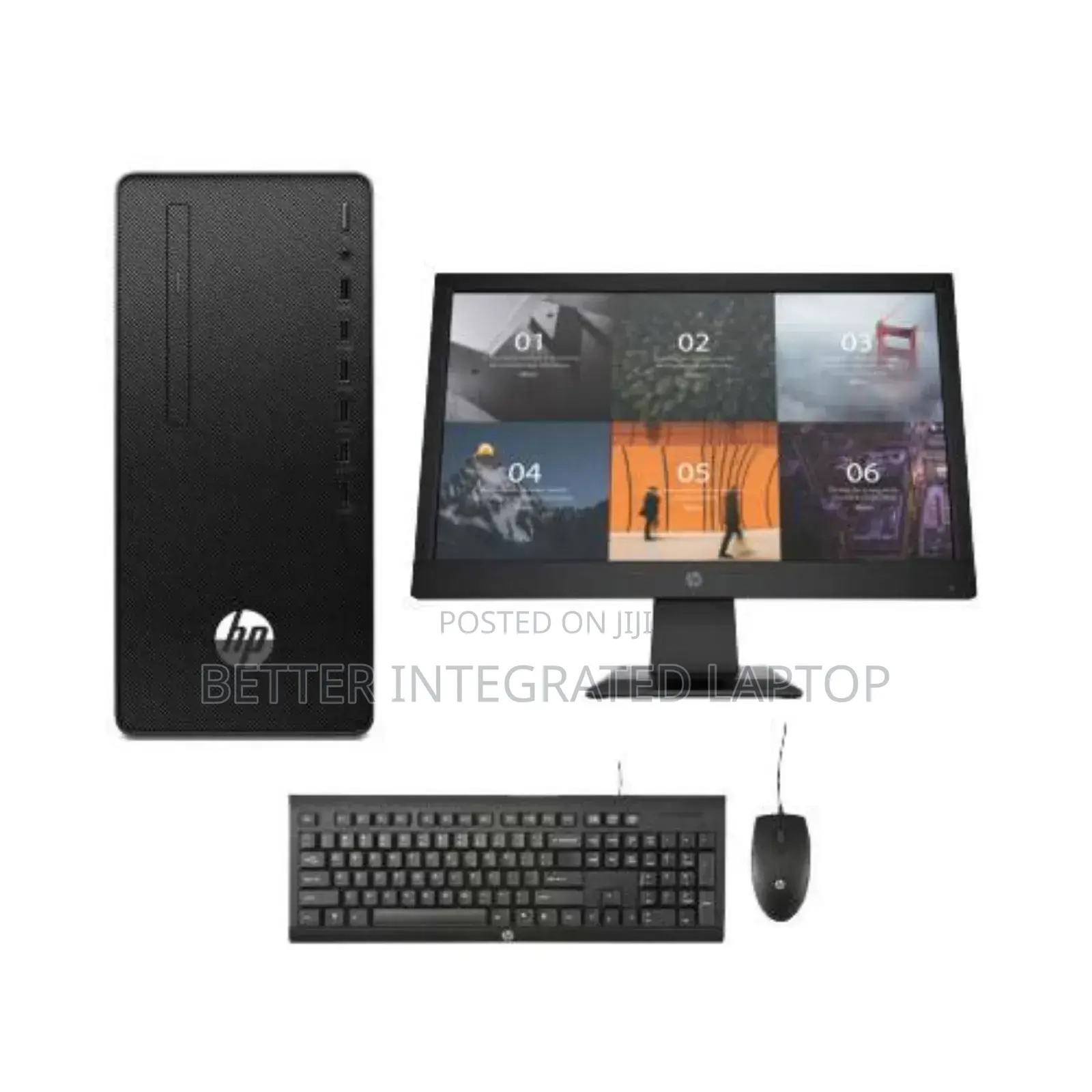 New Desktop Computer HP ProDesk 400 8GB Intel Core i3 SSD 512GB