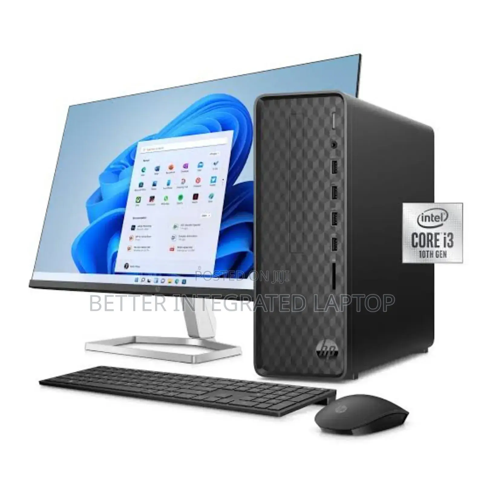 New Desktop Computer HP Slimline 270 8GB Intel Core i3 SSD 512GB