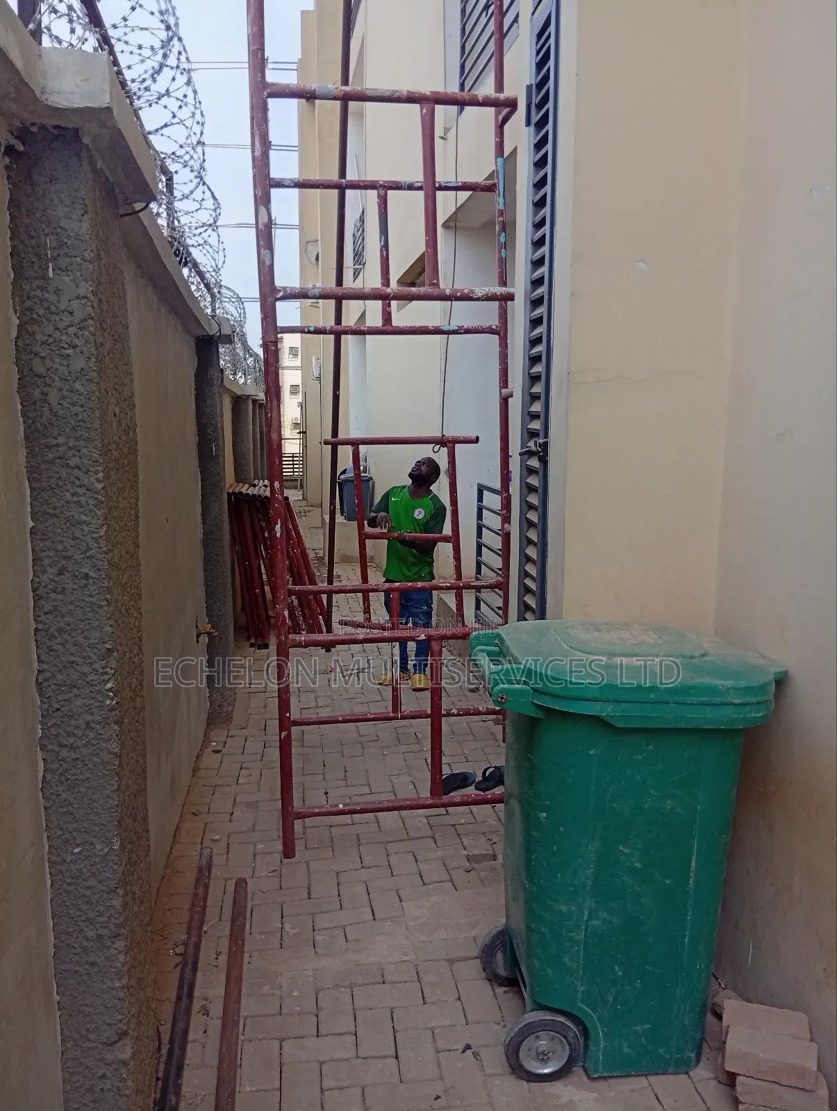 Strong Safe Movable Scaffold Rental in Abuja FCT