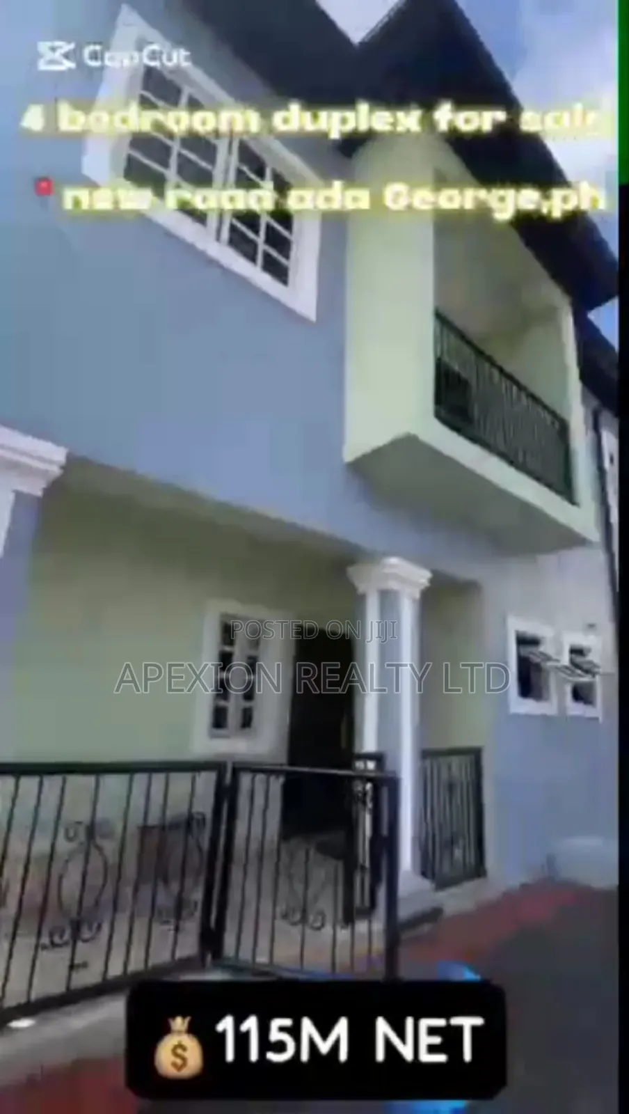 4bdrm Duplex in Apexion Estate, New Layout for sale