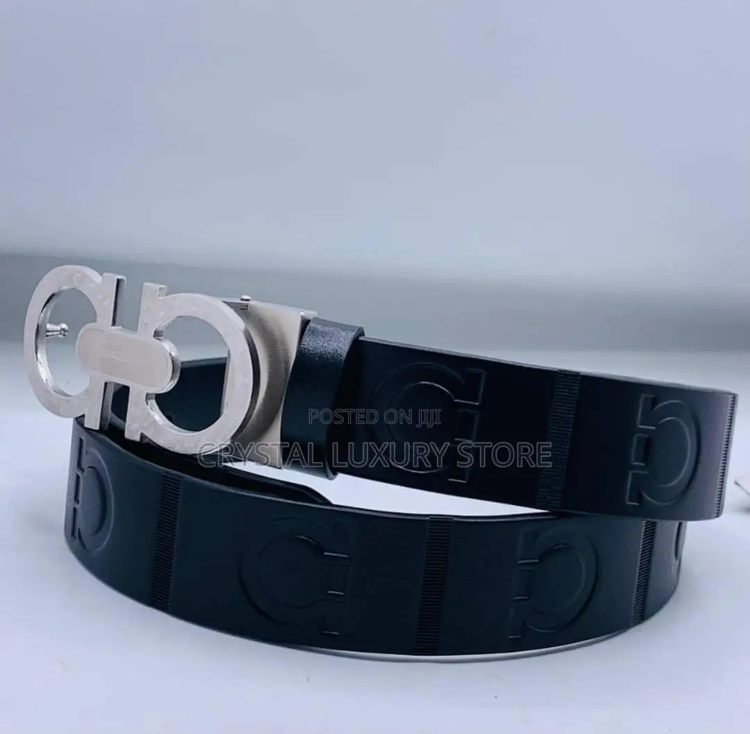 Ferragamo Quality Luxury Men Genuine Leather Belt