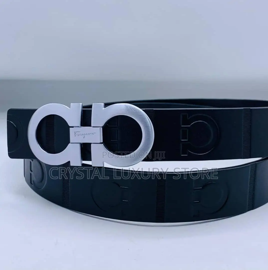 Ferragamo Quality Luxury Men Genuine Leather Belt