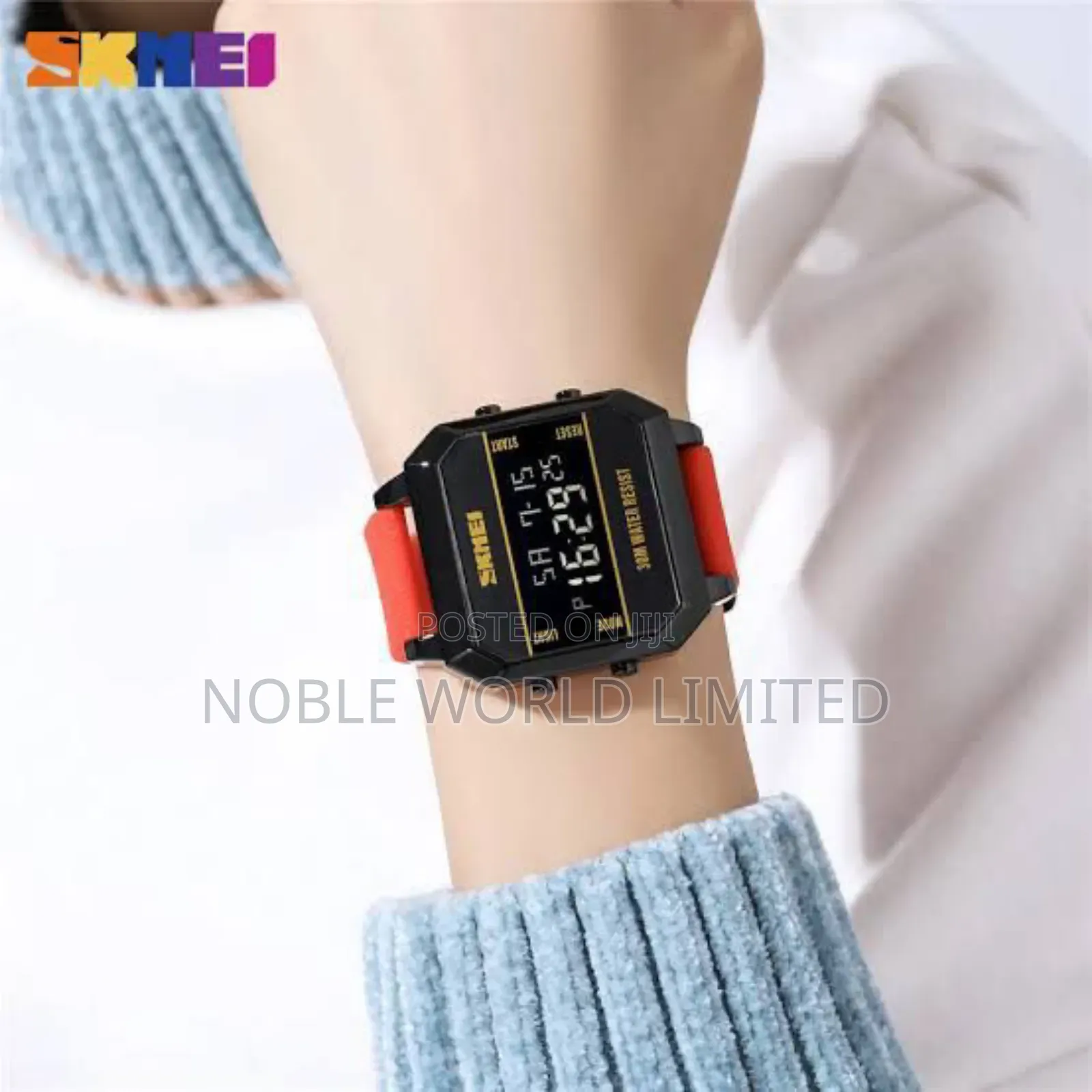 Skmei Leather Watch Ogu 7g