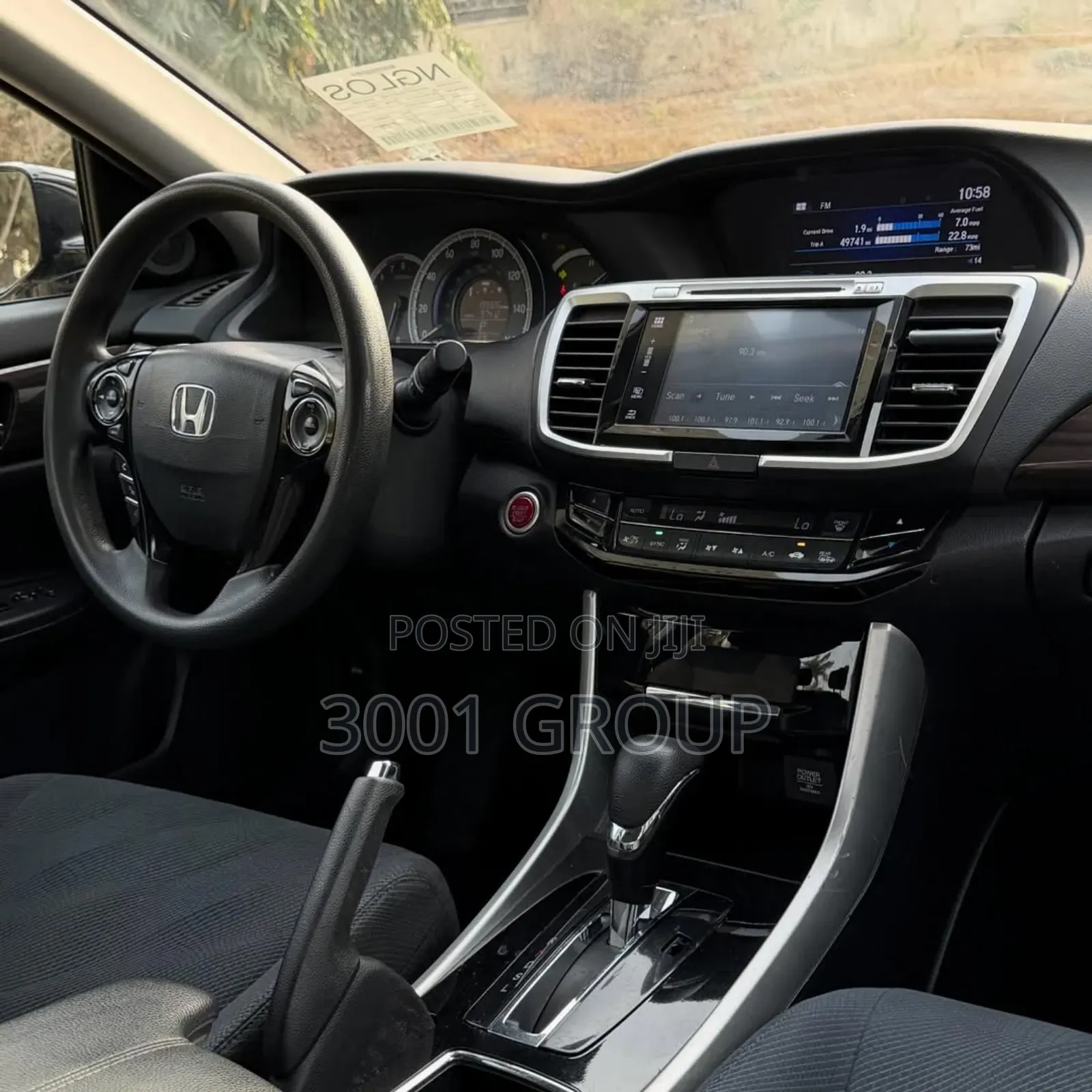 Honda Accord EX-L 4dr Sedan FWD (2.4L 4cyl 2A) 2017 Black