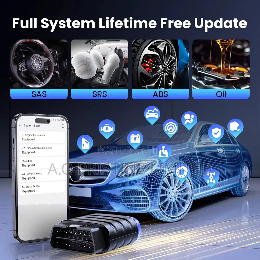 Mucar Bt200 Lite Full System Diagnostic Tool With Lifetime Free Update