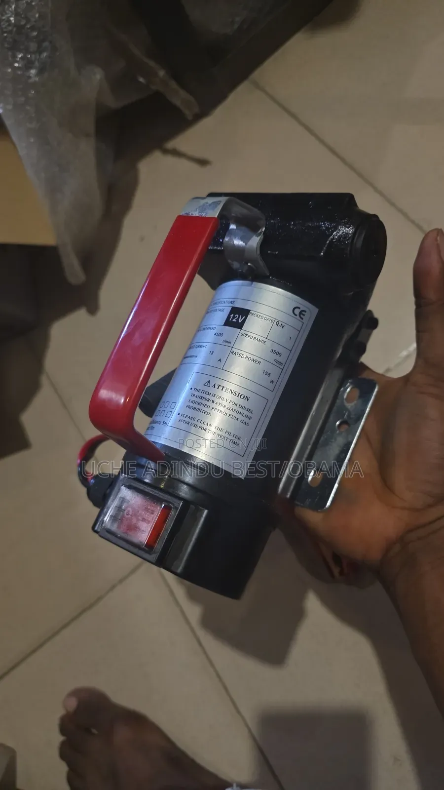 Oil Pump 12v 24dc