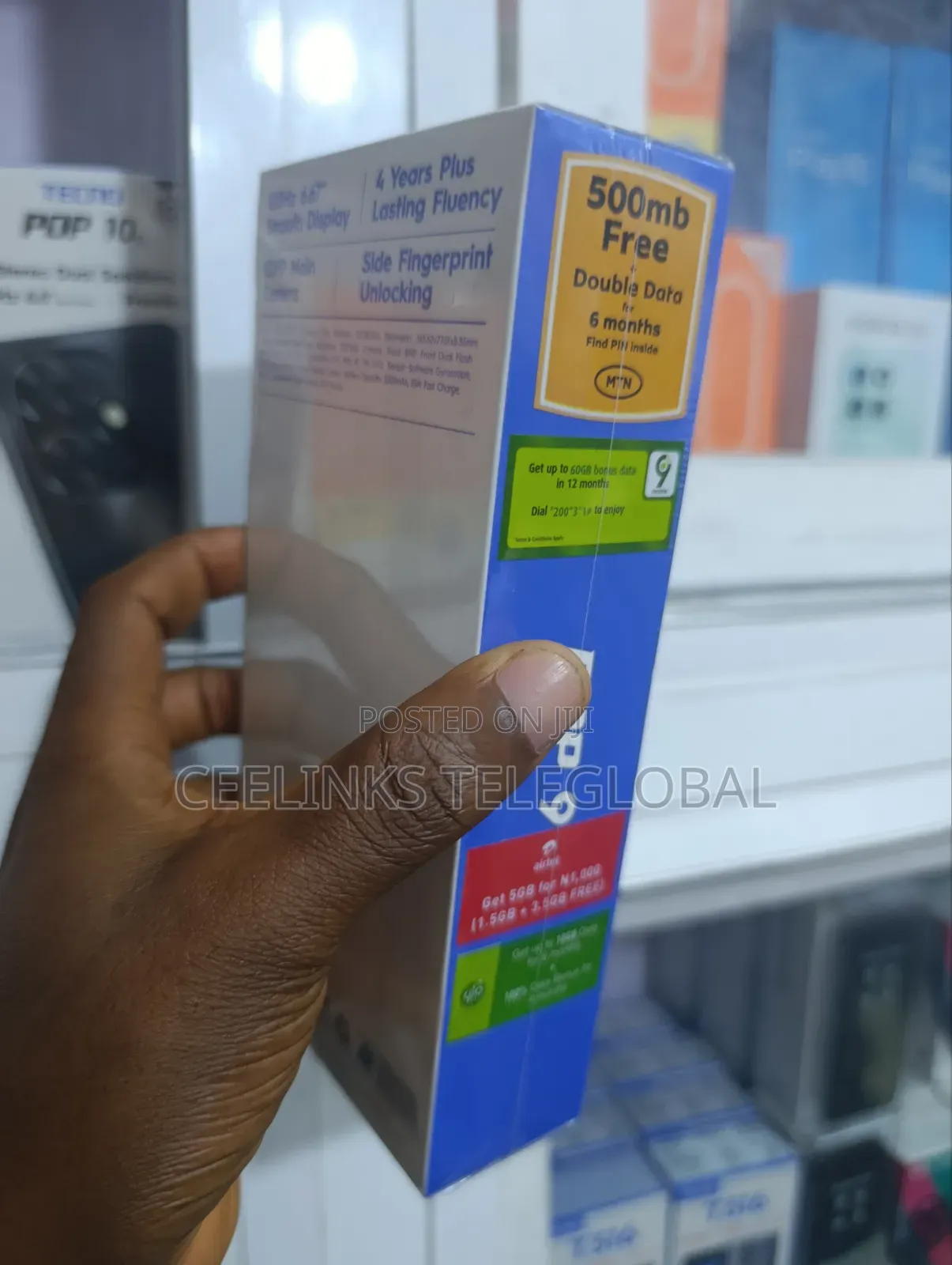 New Tecno Pop 9 128 GB Black