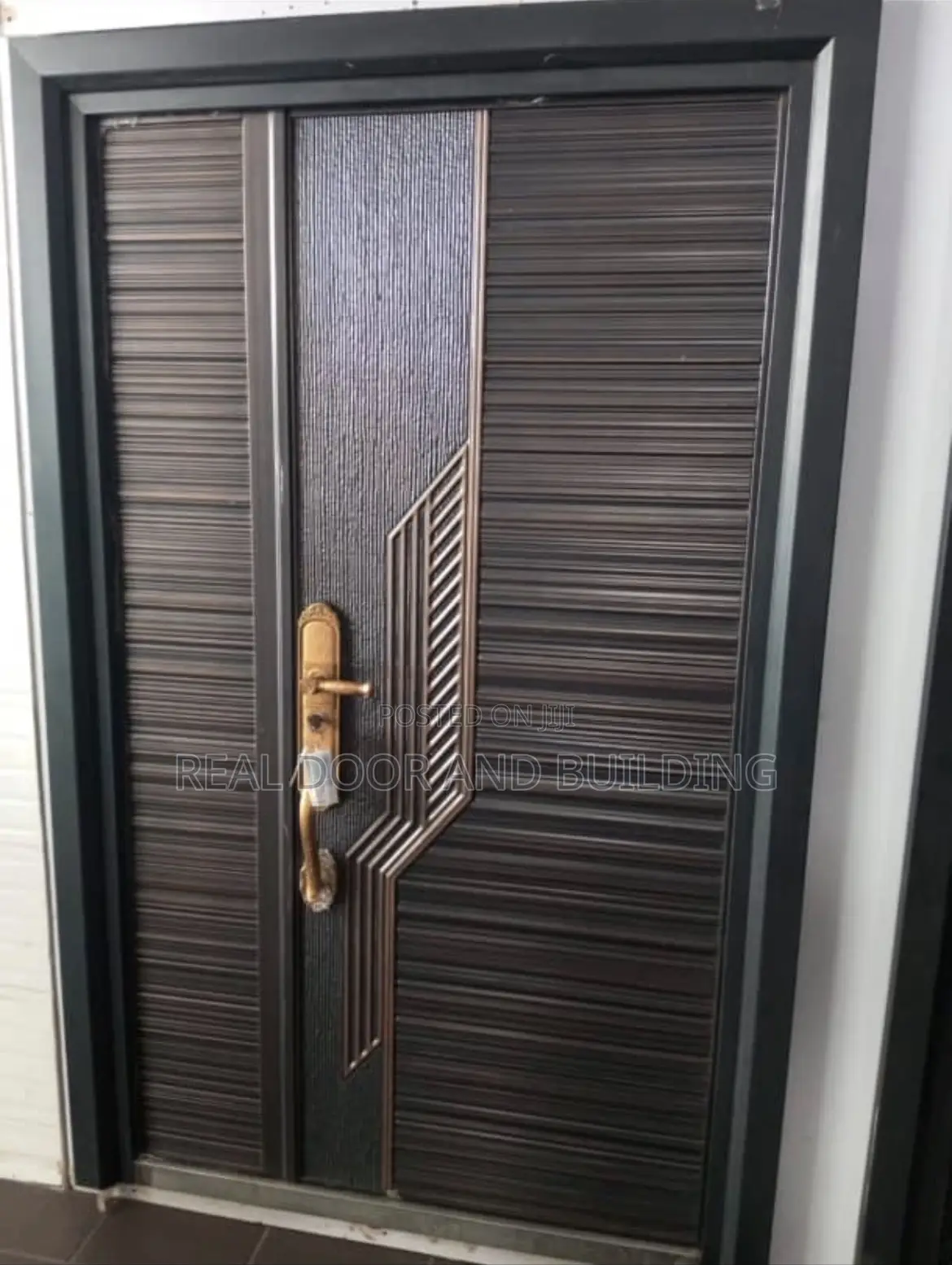 4ft X 7ft Security German Cast Door.(74fal)