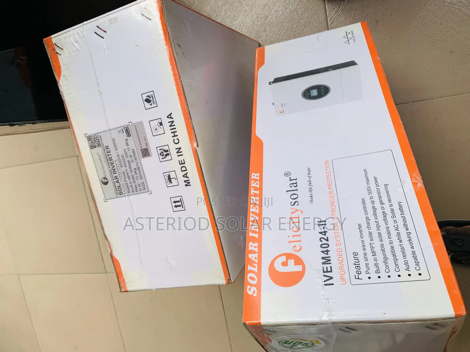 Brand New 4kva 24v Felicity Hybrid Solar Inverter (Ivem )