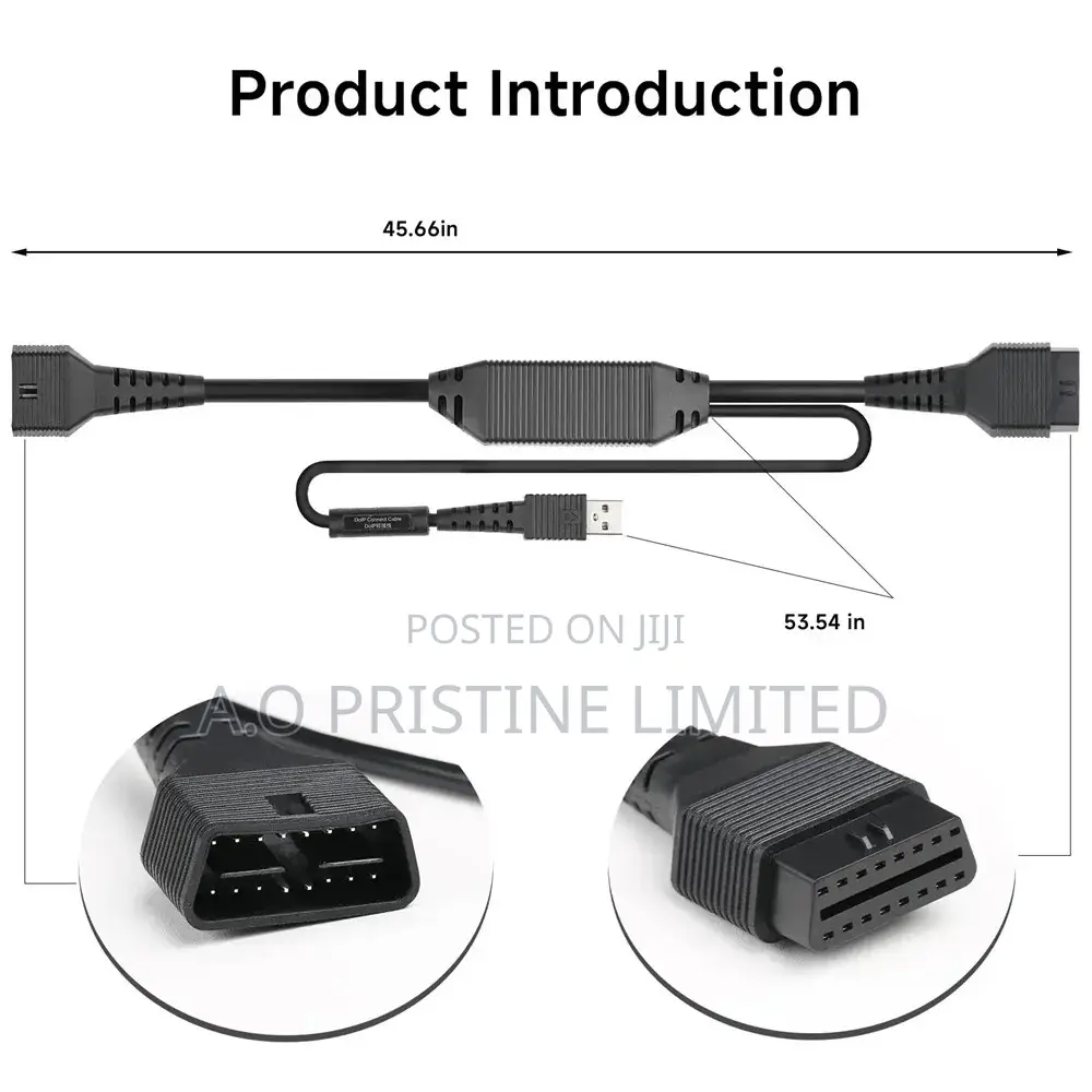 Launch Doip 16 Pin Adapter Cable for Launch Dbscar Vii