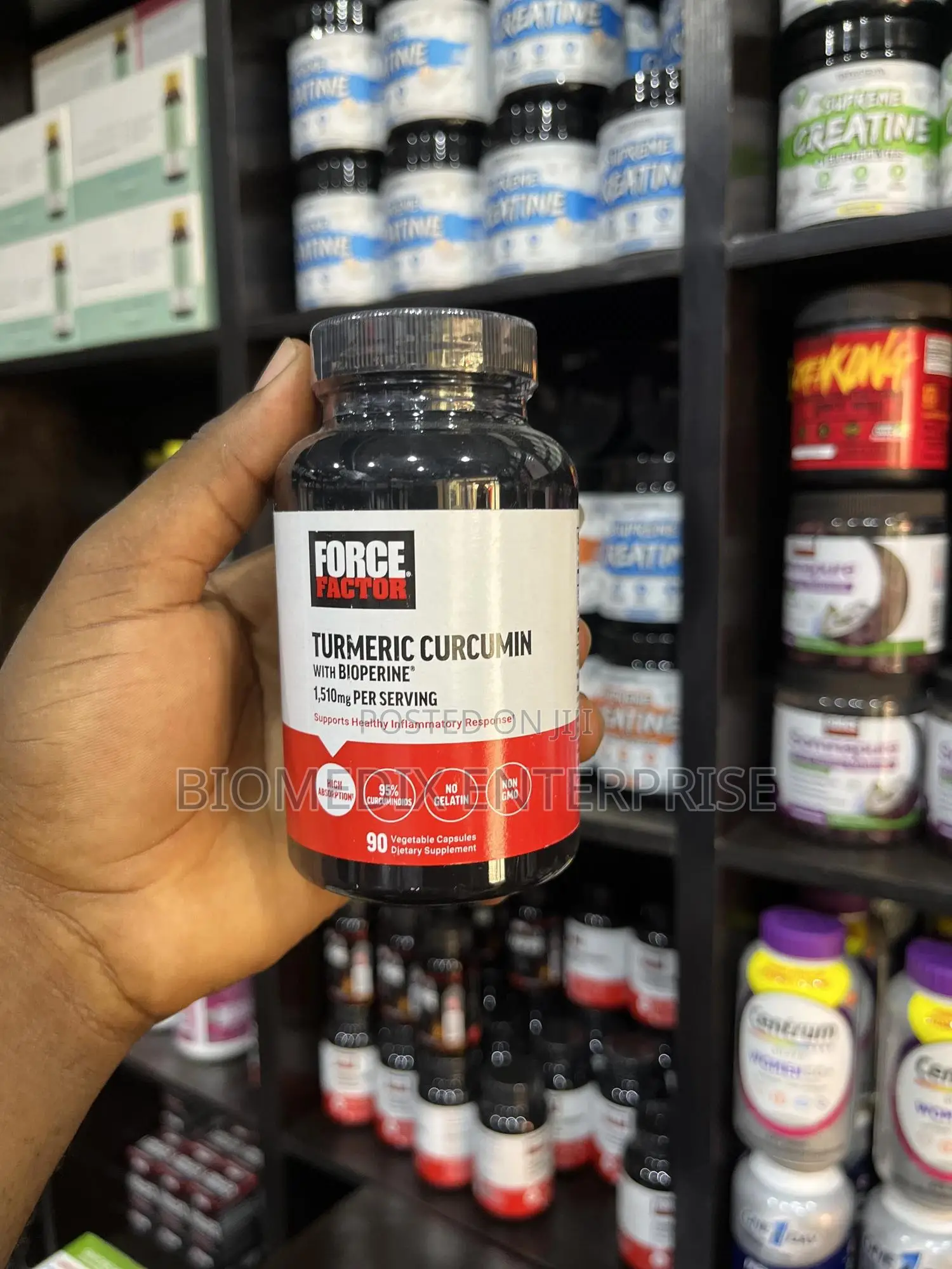 Turmeric Curcumin With Bioperine 1,510mg Per Serving