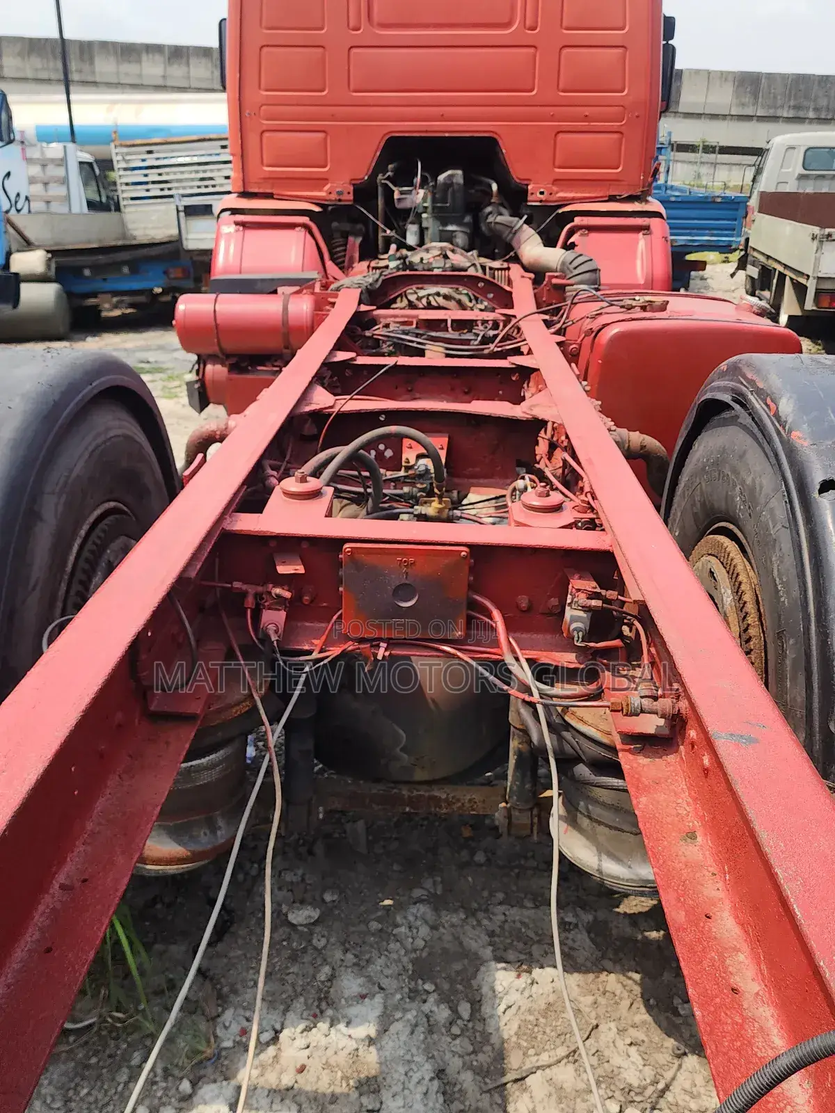 Foreign Used Scania 93 Truck, 6 Tyres, Cap and Chassis