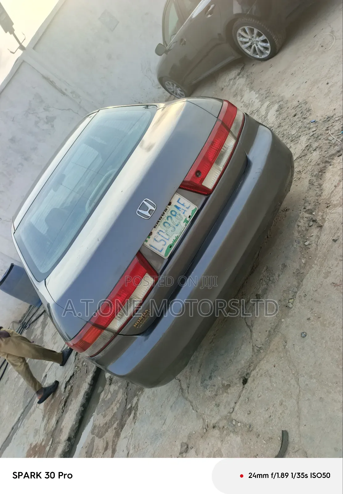 Honda Accord 2.4 Automatic 2003 Gray