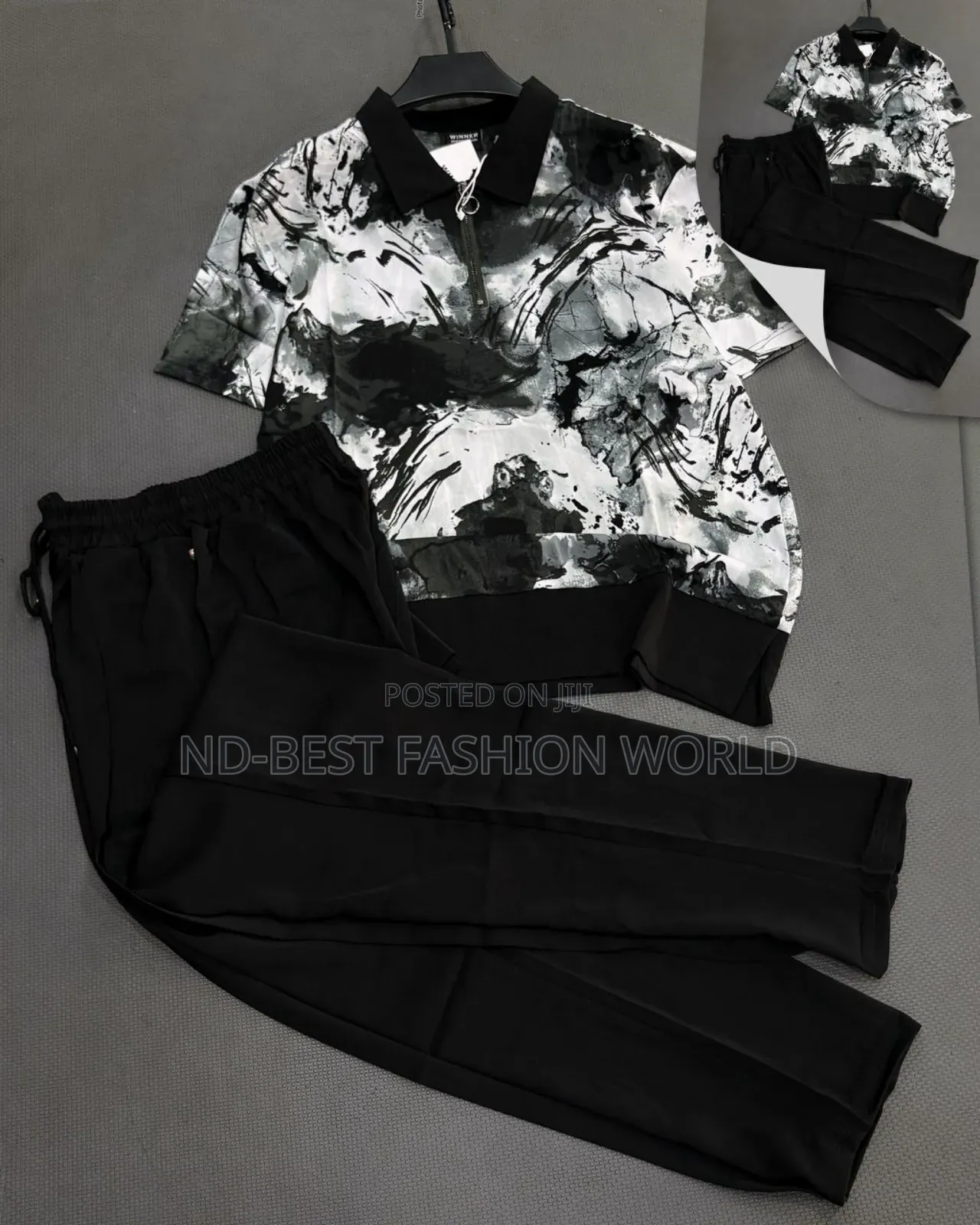 Men's Luxury Up And Down Cloth