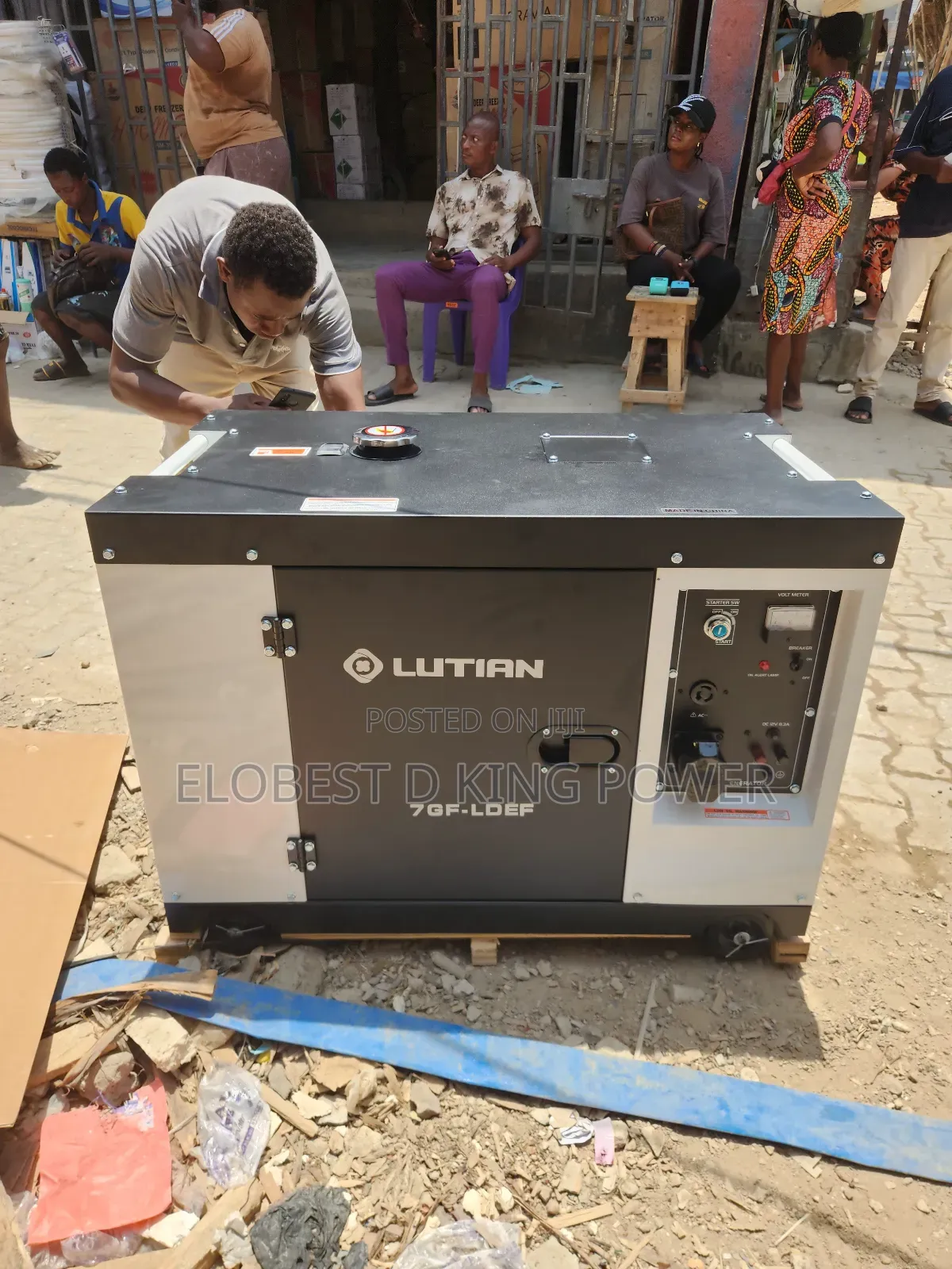 12.5kva Lutian Diesel Soundproof Generator With Warranty