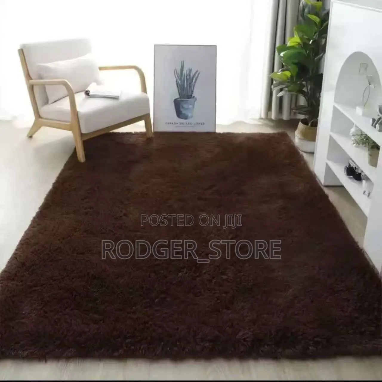 Soft Fluffy Home Rug For Living Room